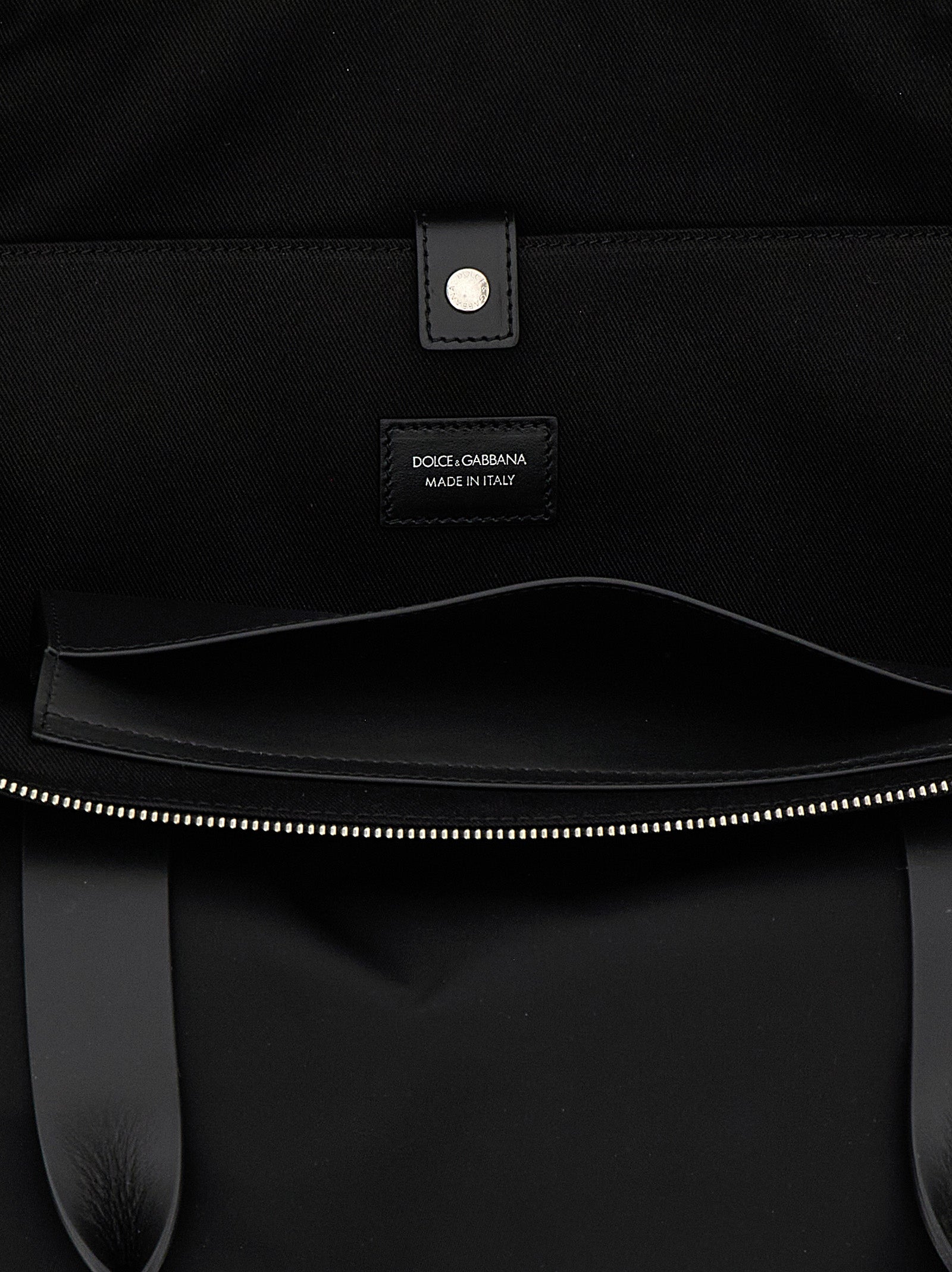 Dolce & Gabbana Black Polyamide Tote Bag Dolce & Gabbana