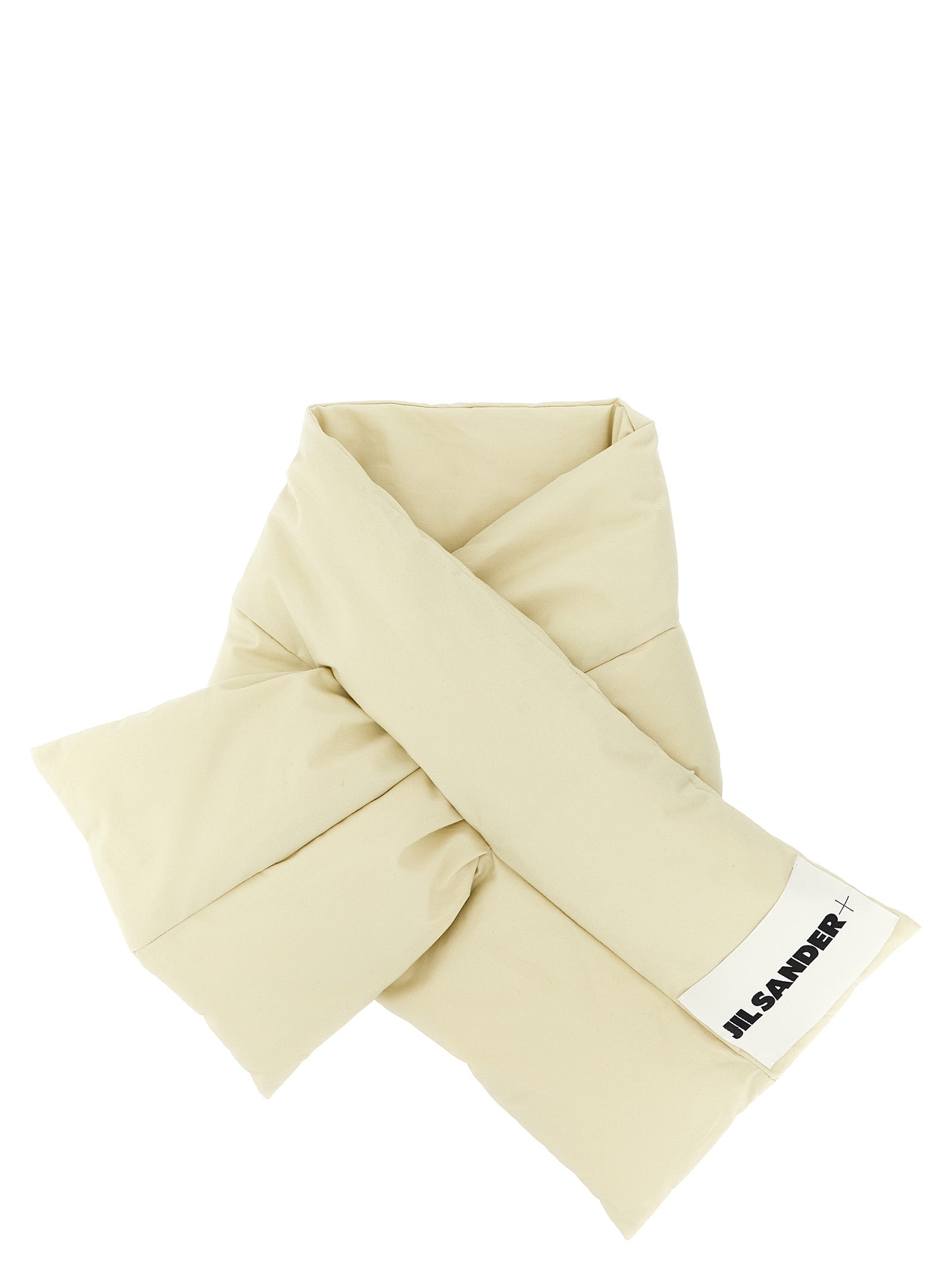 Jil Sander Beige Cotton Foulard Jil Sander