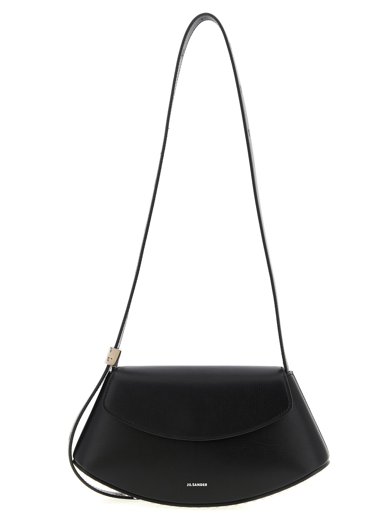 Jil Sander Black Bovine Leather Crossbody Bag Jil Sander