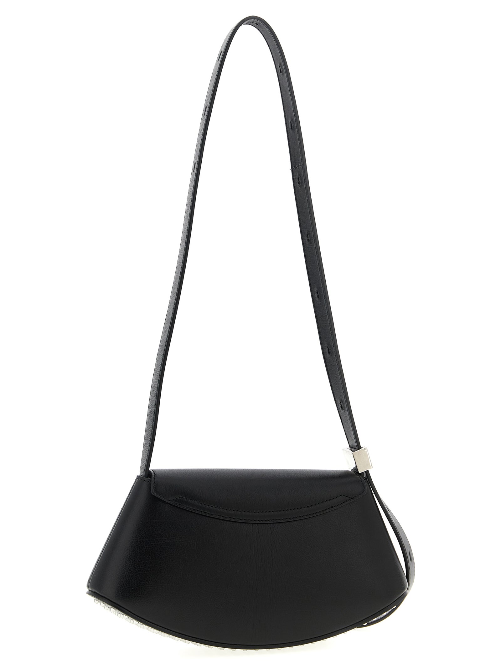 Jil Sander Black Bovine Leather Crossbody Bag Jil Sander