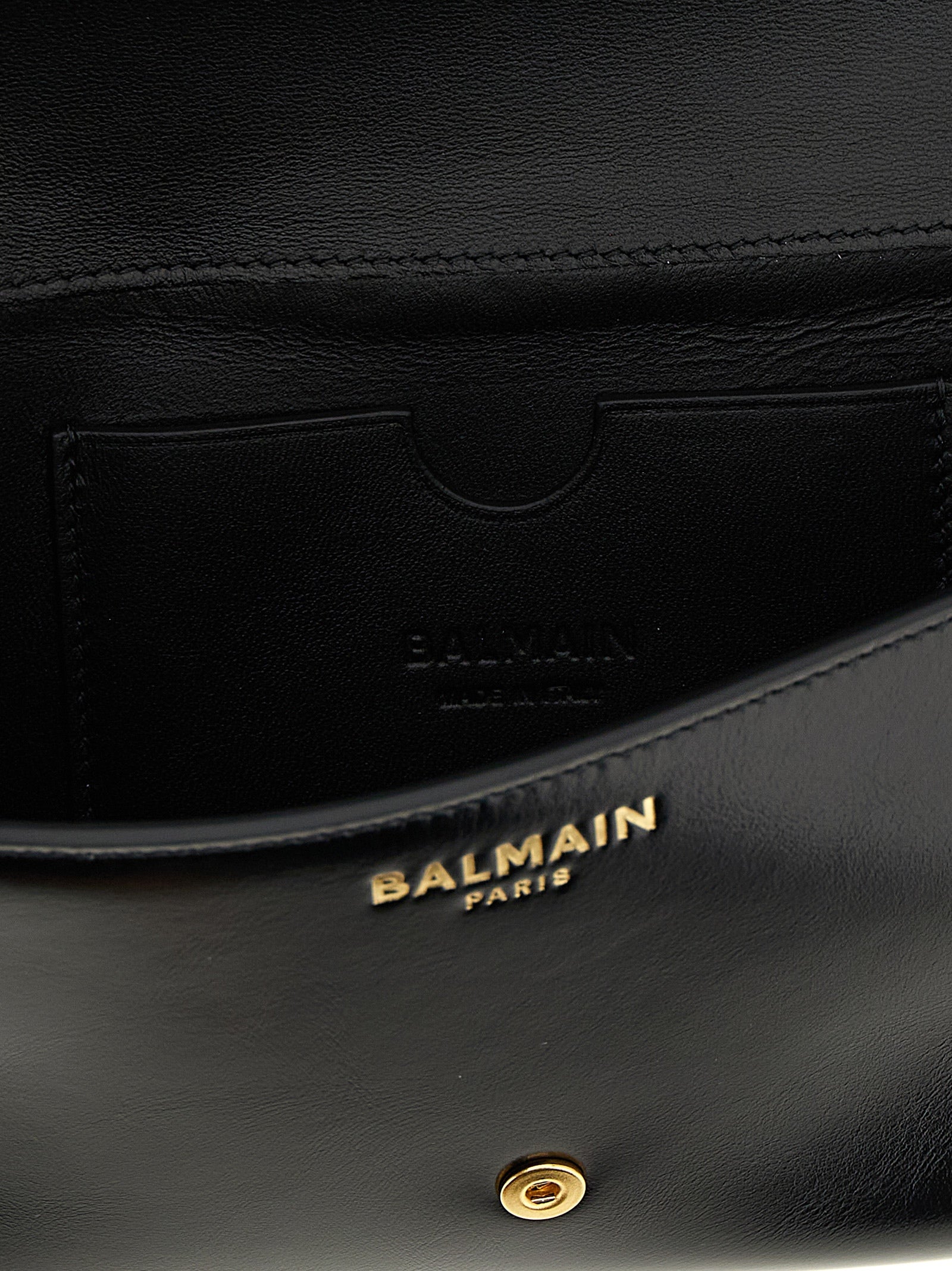 Balmain Black Calfskin Cardholder Balmain