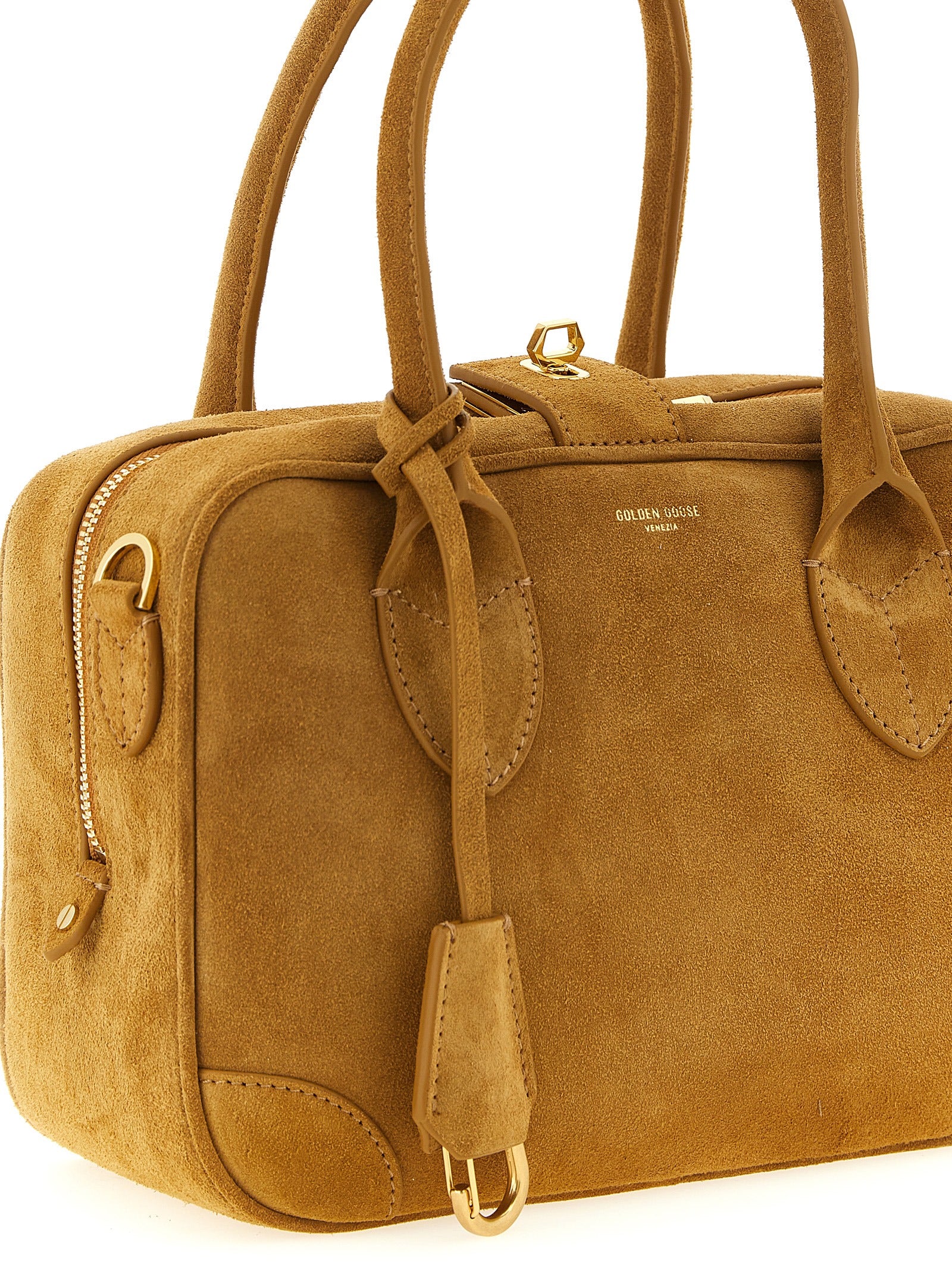 Golden Goose Beige Cowhide Handbag Golden Goose