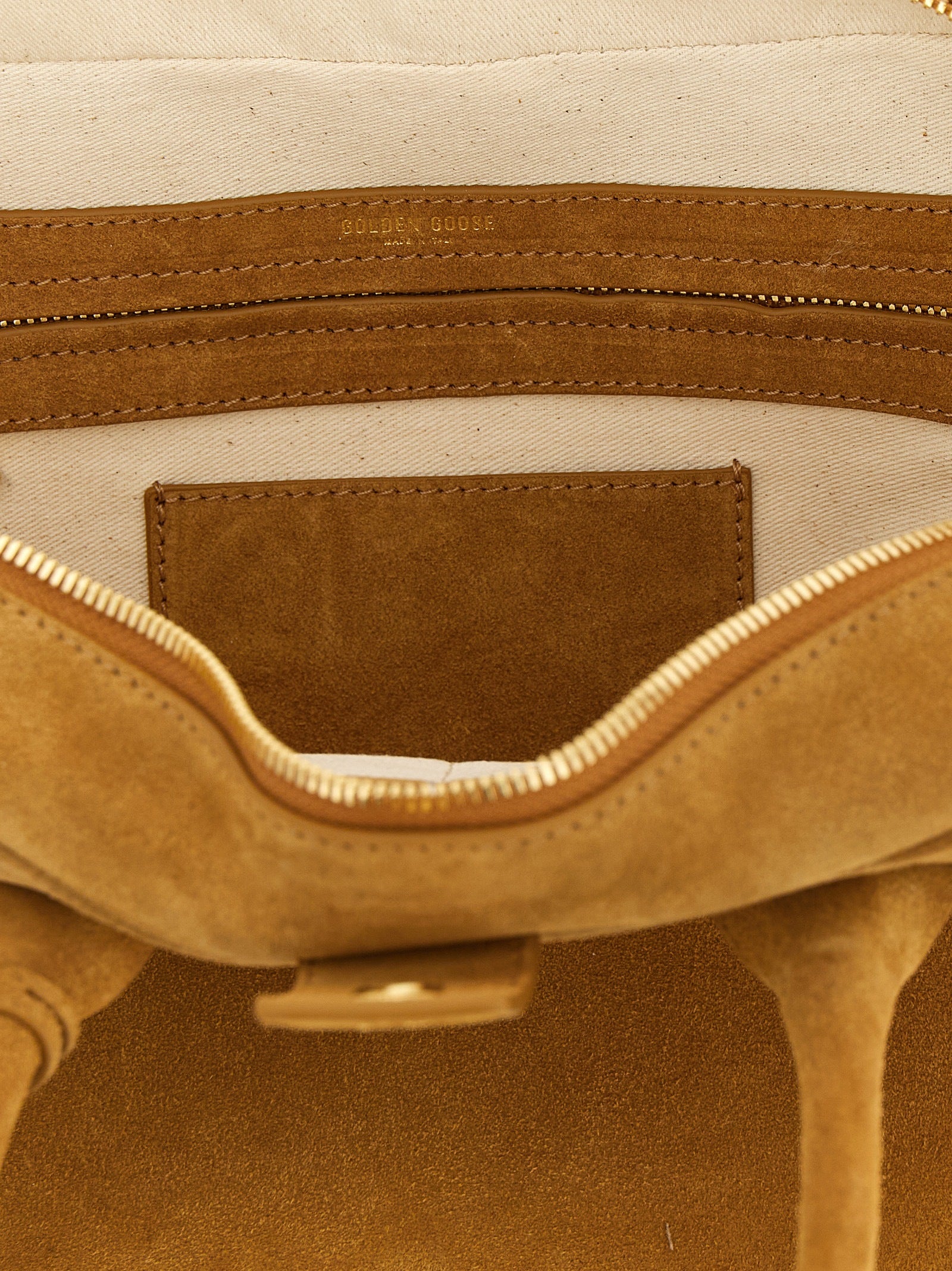 Golden Goose Beige Cowhide Handbag Golden Goose