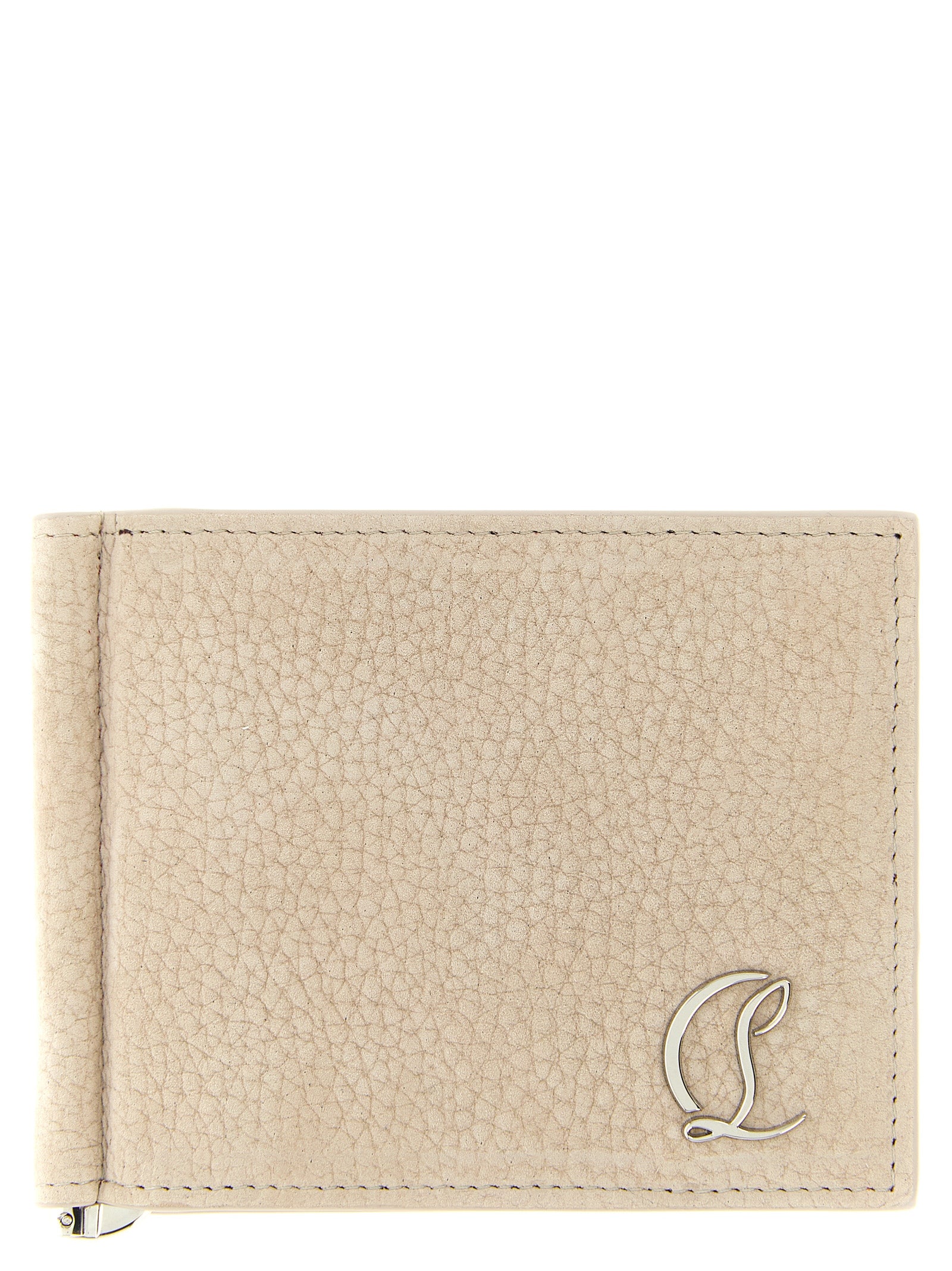 Christian Louboutin Beige Calfskin Wallet Christian Louboutin