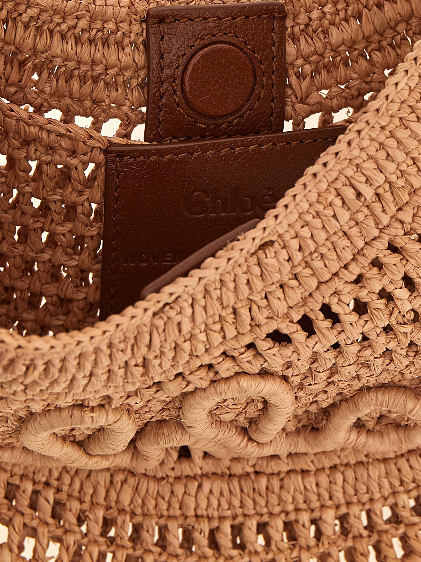 Chloé Multicolor Raffia Handbag Chloé