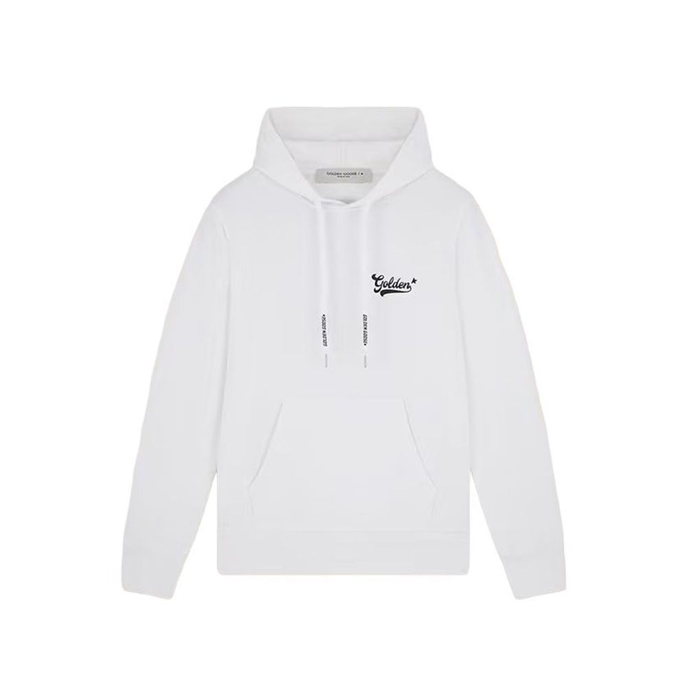 Golden Goose White Cotton Sweatshirt Golden Goose
