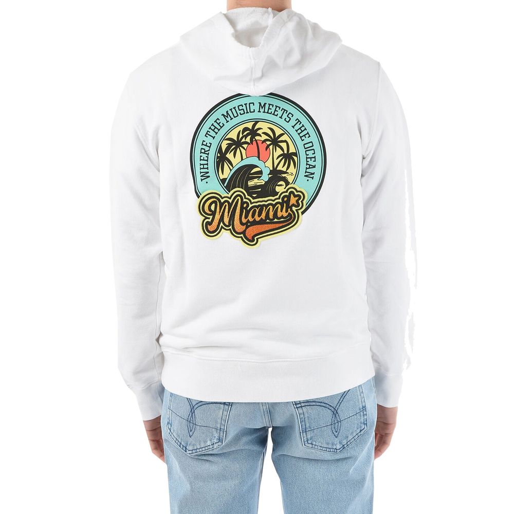 Golden Goose White Cotton Sweatshirt Golden Goose