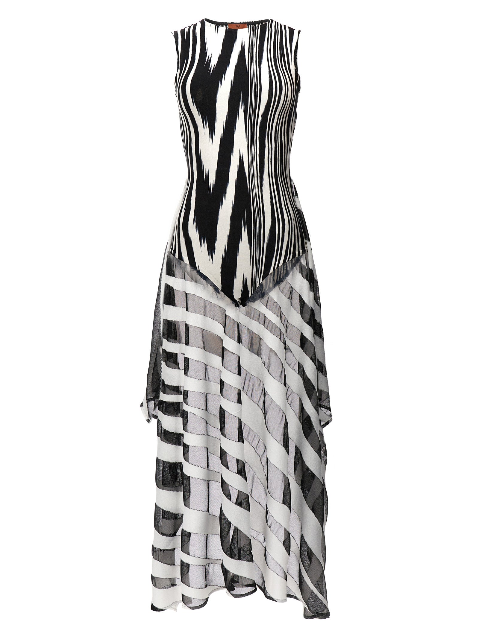 Missoni Bicolor Viscose Bodysuit Missoni