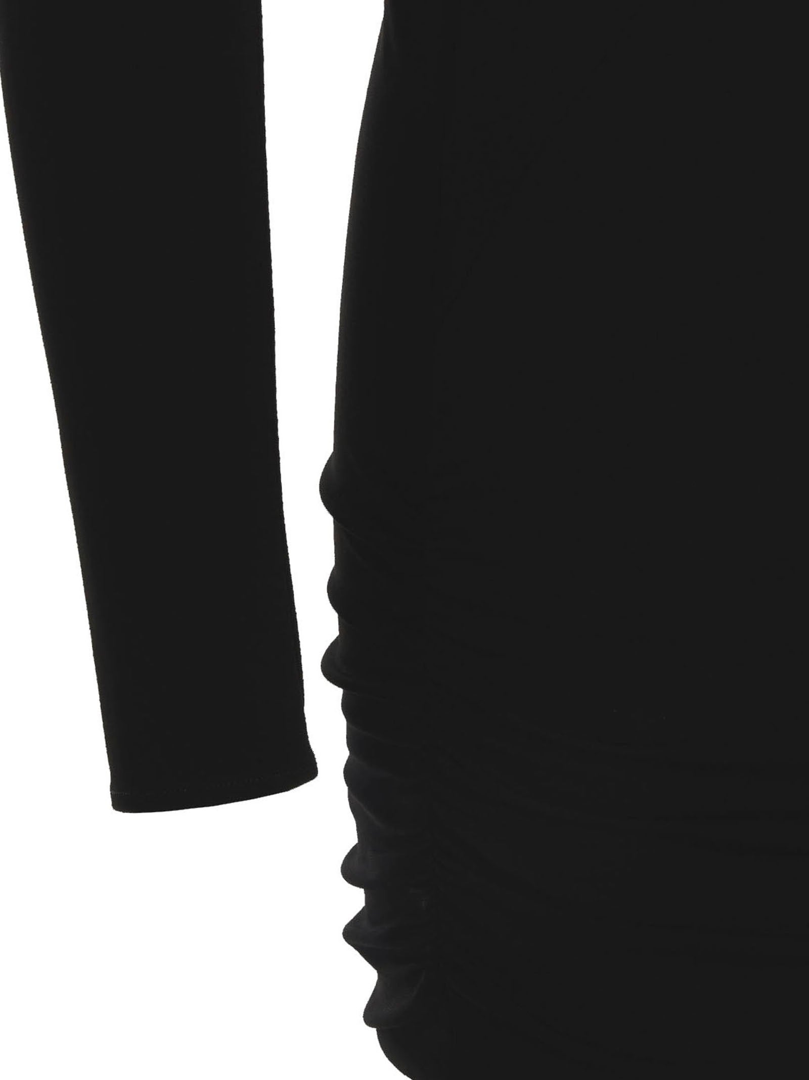 Versace Black Viscose Short Dress Versace