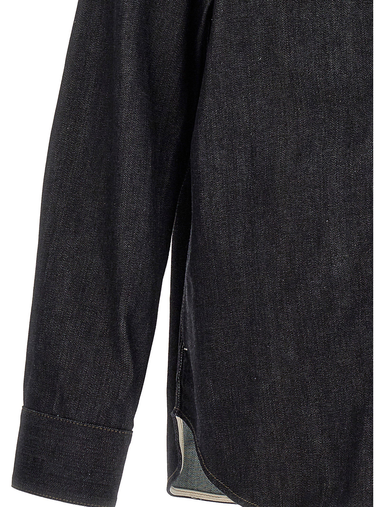 Jil Sander Blue Cotton Blouse Jil Sander