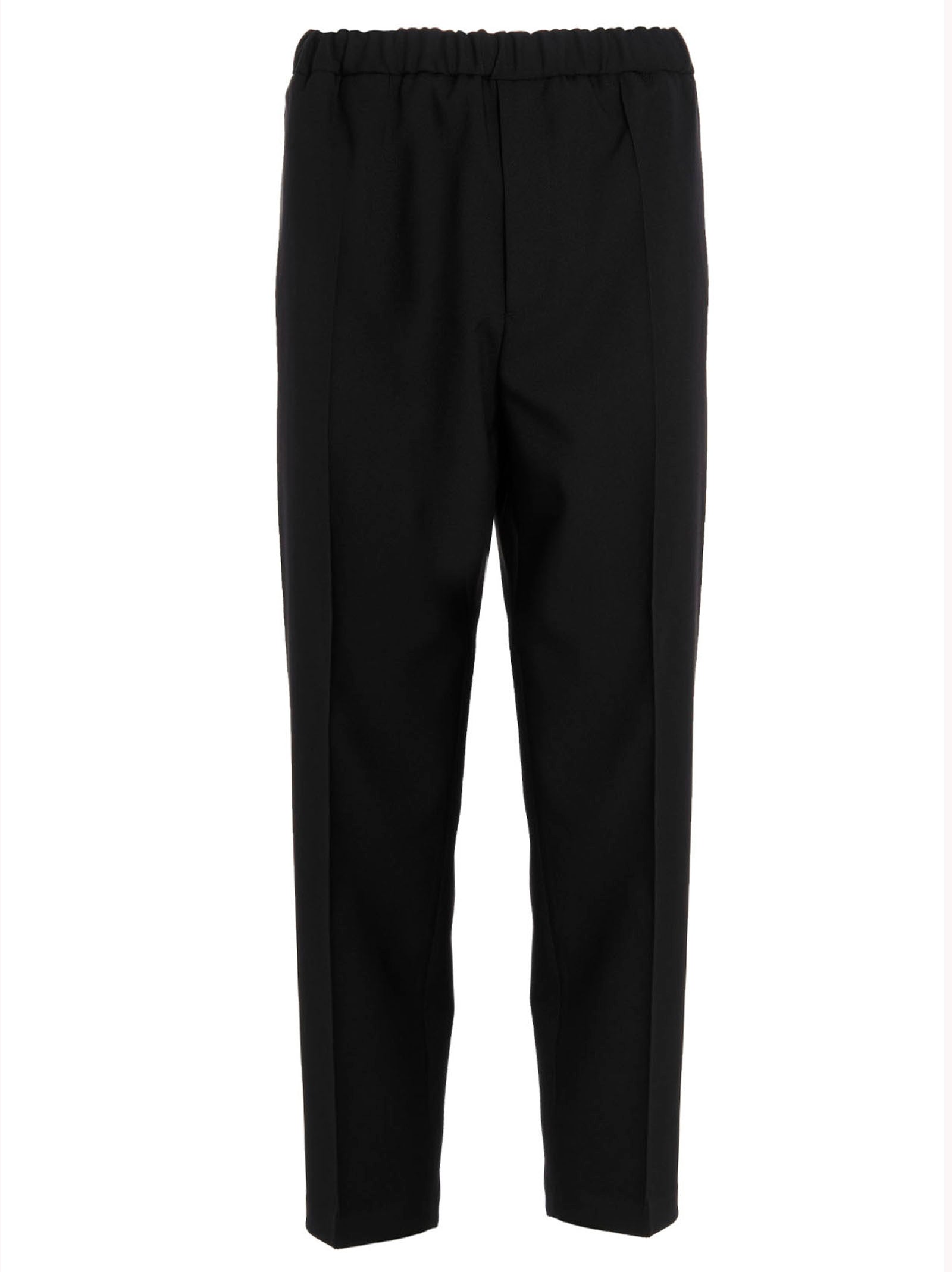 Jil Sander Blue Polyester Casual Pants Jil Sander