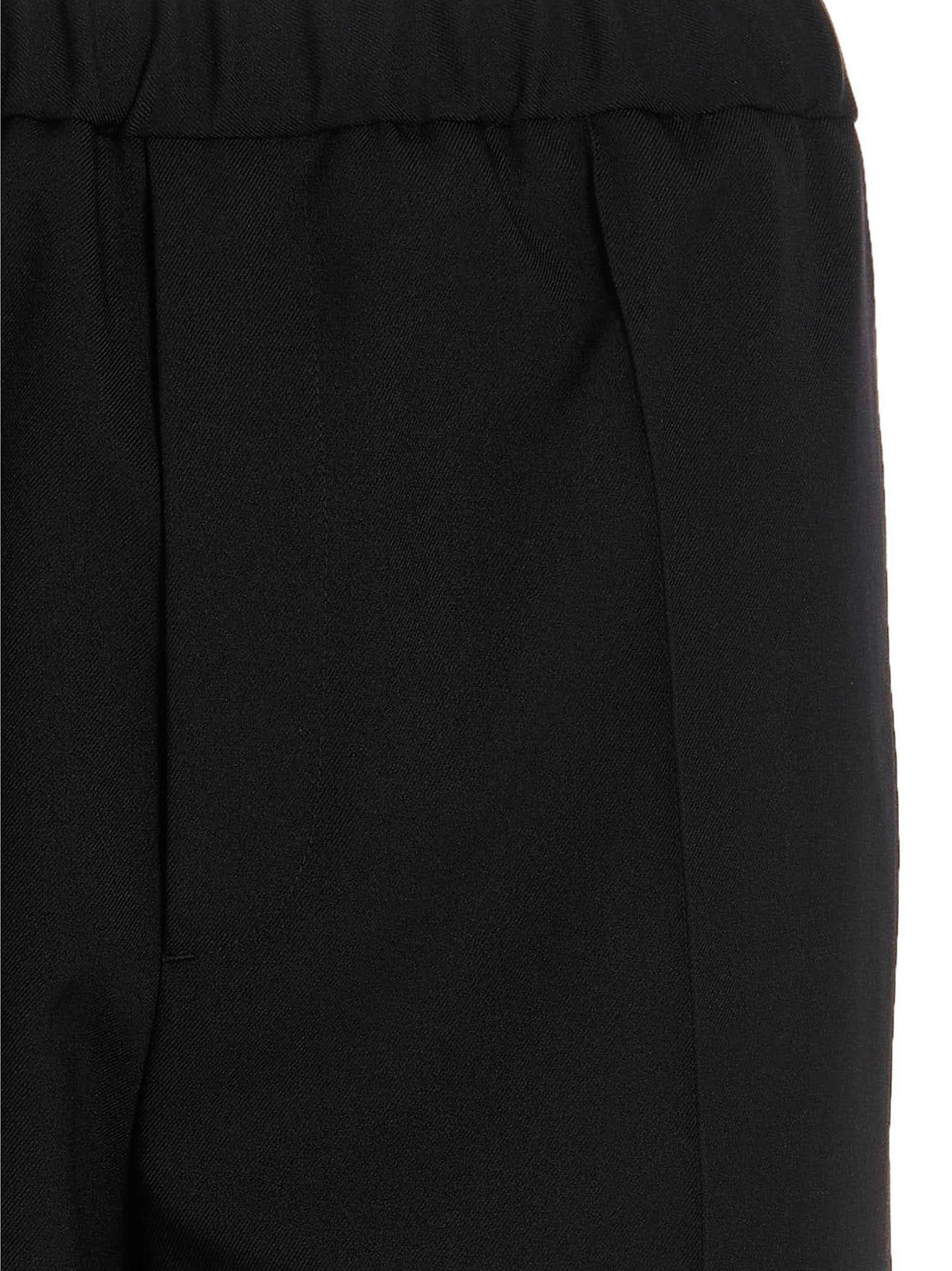 Jil Sander Blue Polyester Casual Pants Jil Sander