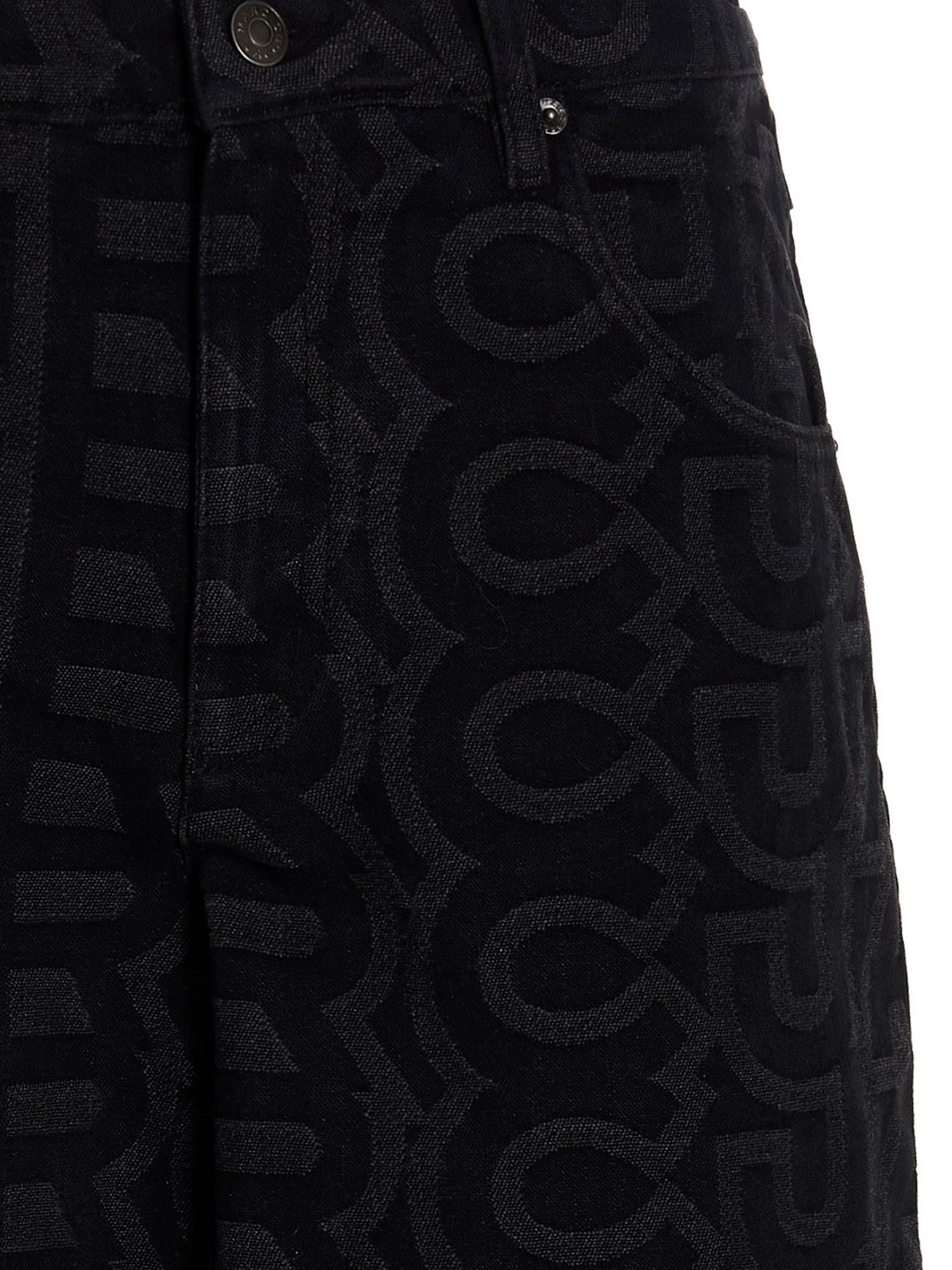Marc Jacobs Black Cotton Jeans Denim Marc Jacobs