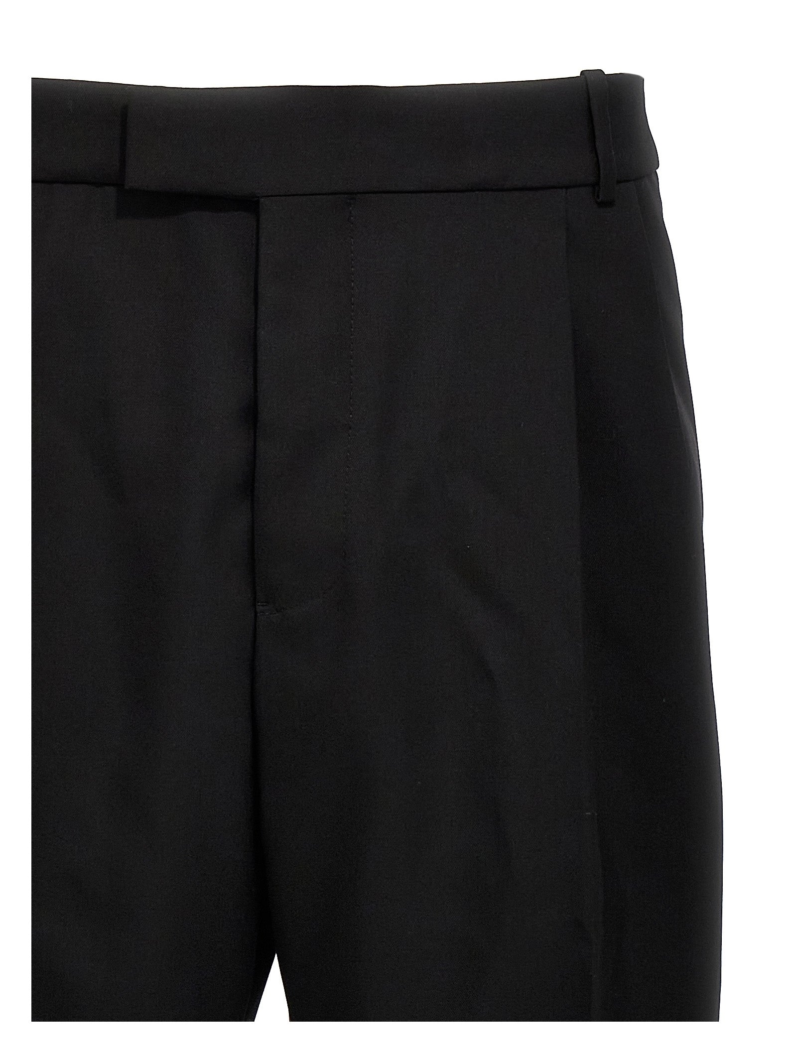 Alexander McQueen Black Wool Dress Pants Alexander McQueen