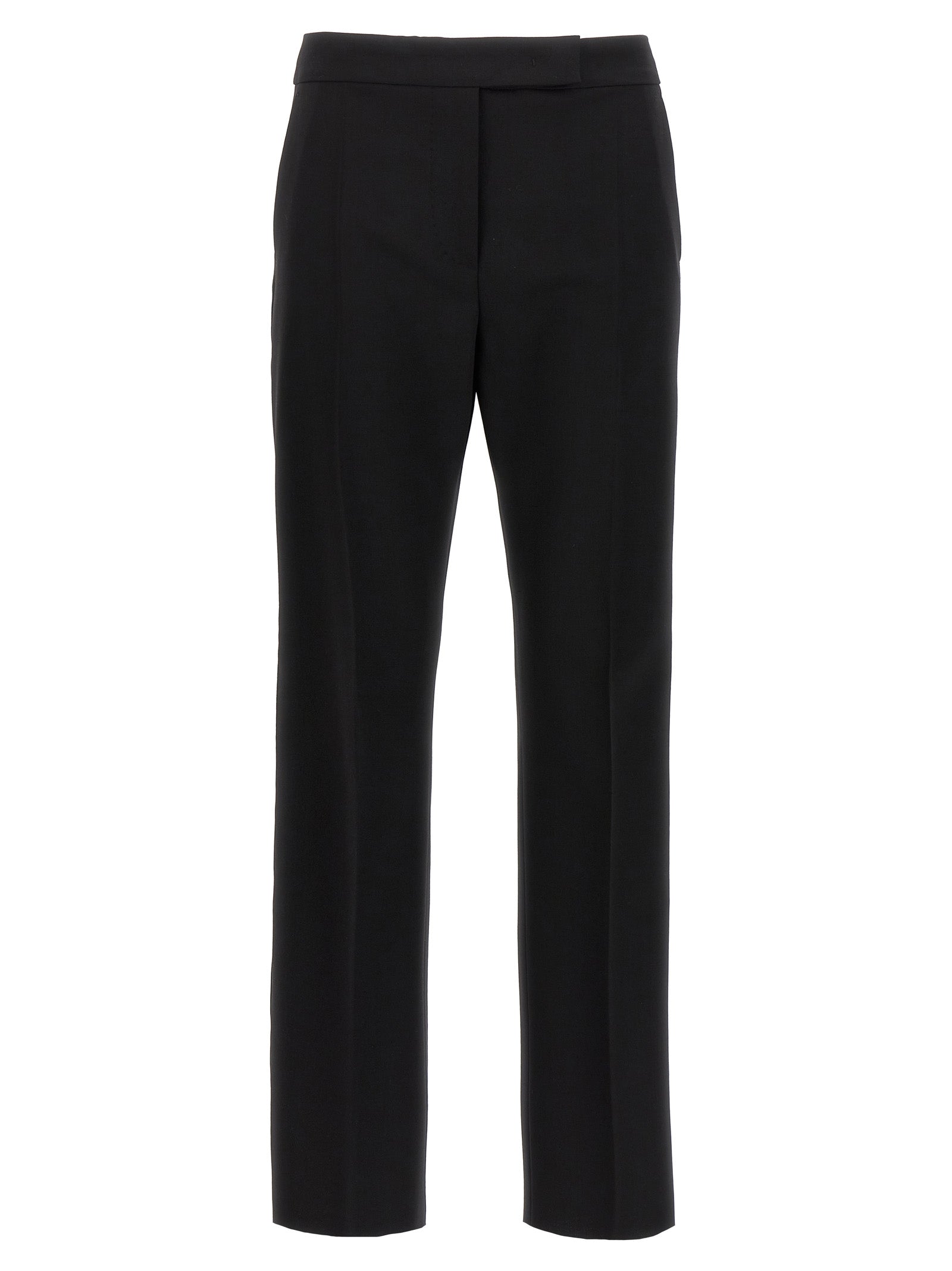 Max Mara Black Virgin Wool Dress Pants Max Mara