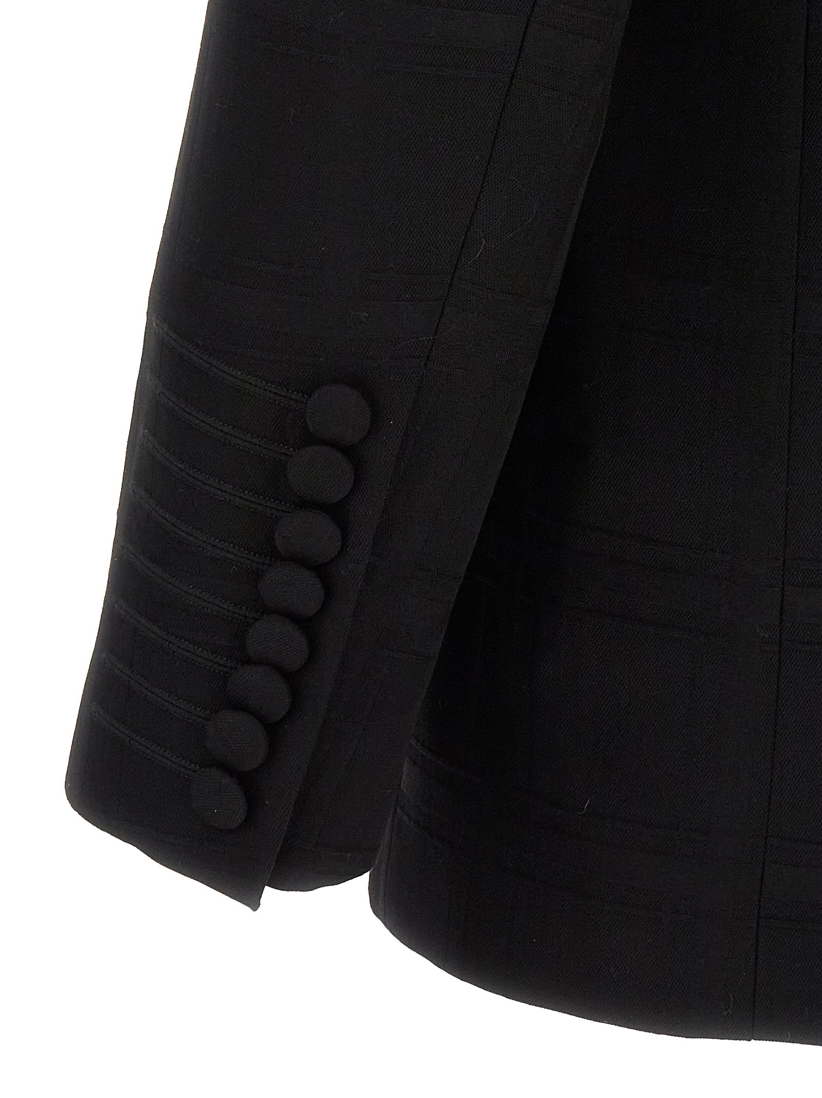Etro Black Virgin Wool Blazer Etro