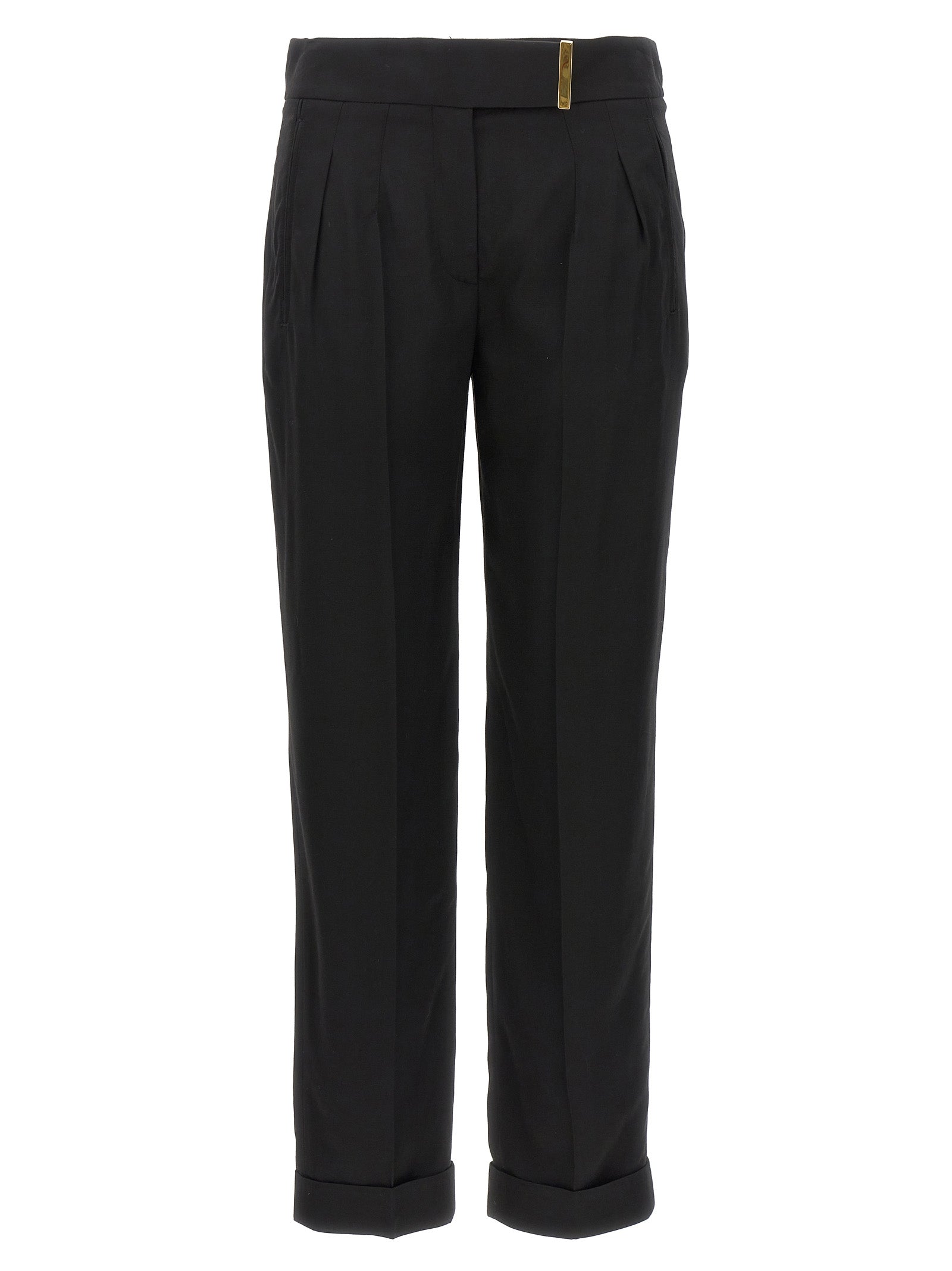 Tom Ford Black Viscose Dress Pants Tom Ford