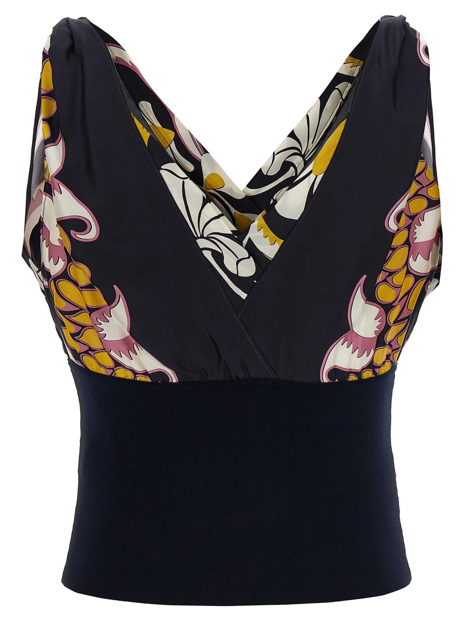 Tory Burch Black Silk Tank Tops Tory Burch