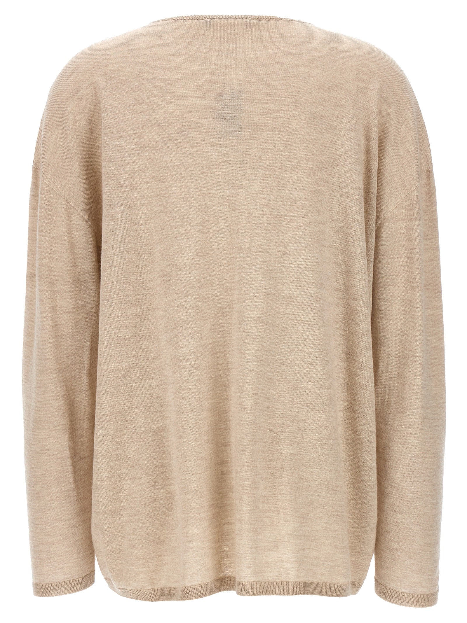 Max Mara Beige Cashmere Cardigan Max Mara