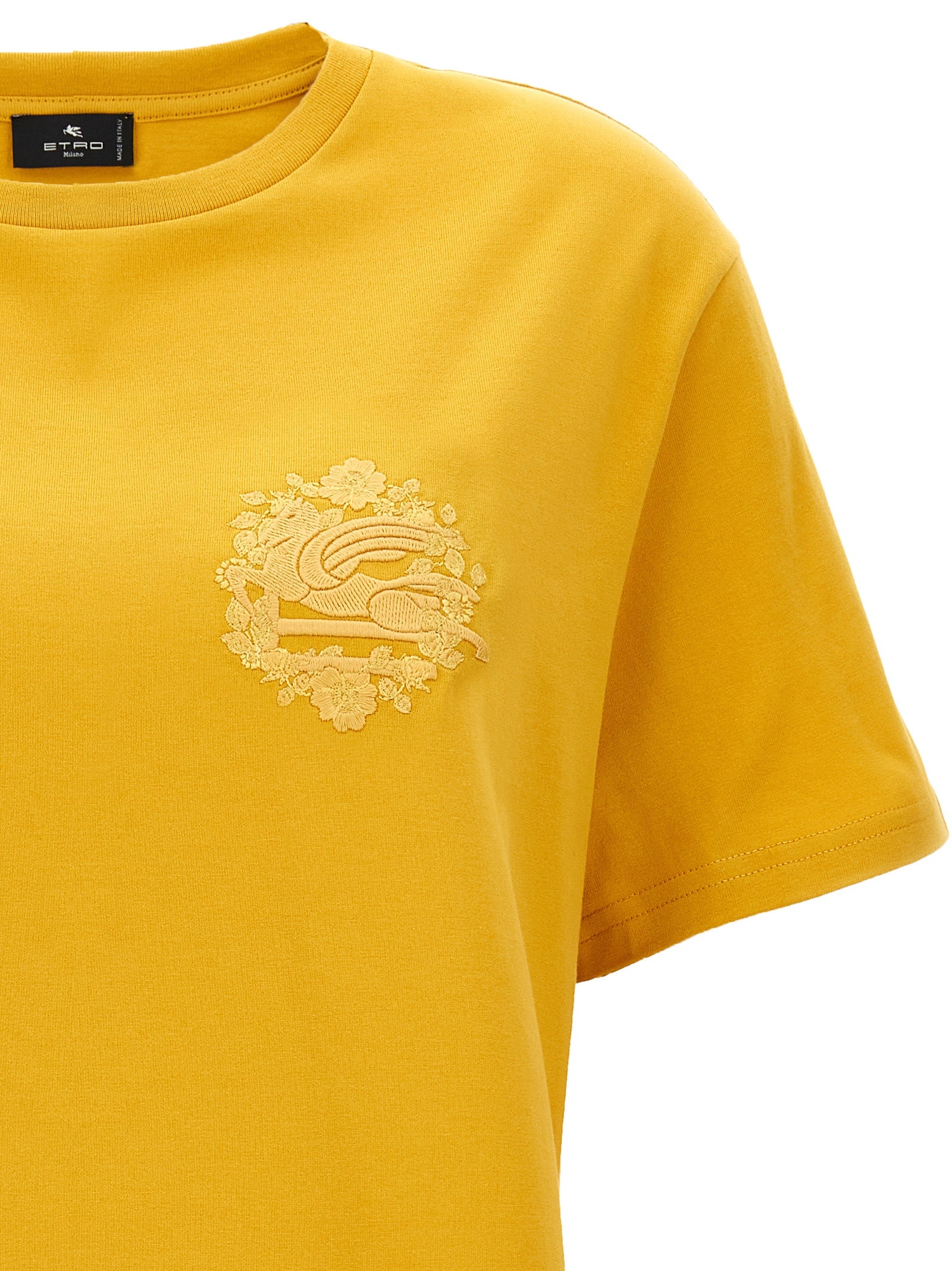 Etro Bicolor Cotton T-Shirt Etro
