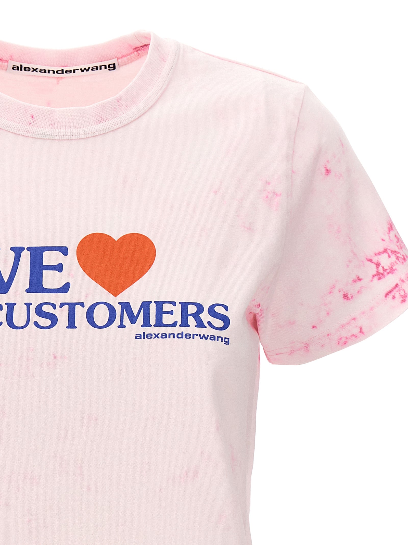 Alexander Wang Multicolor Cotton T-Shirt Alexander Wang