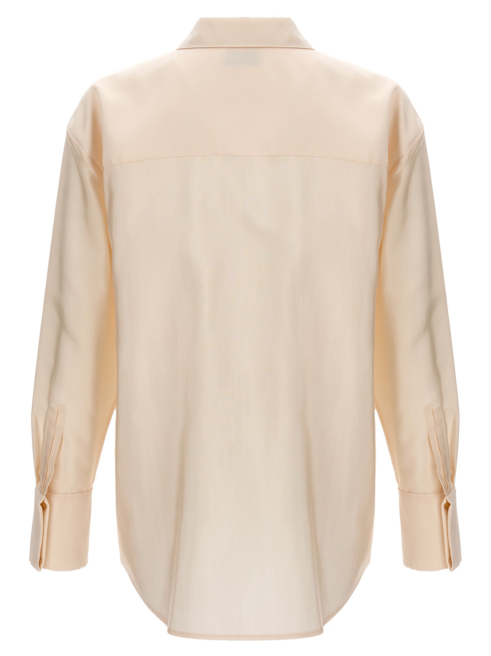 Saint Laurent Beige Acetate Blouse Saint Laurent