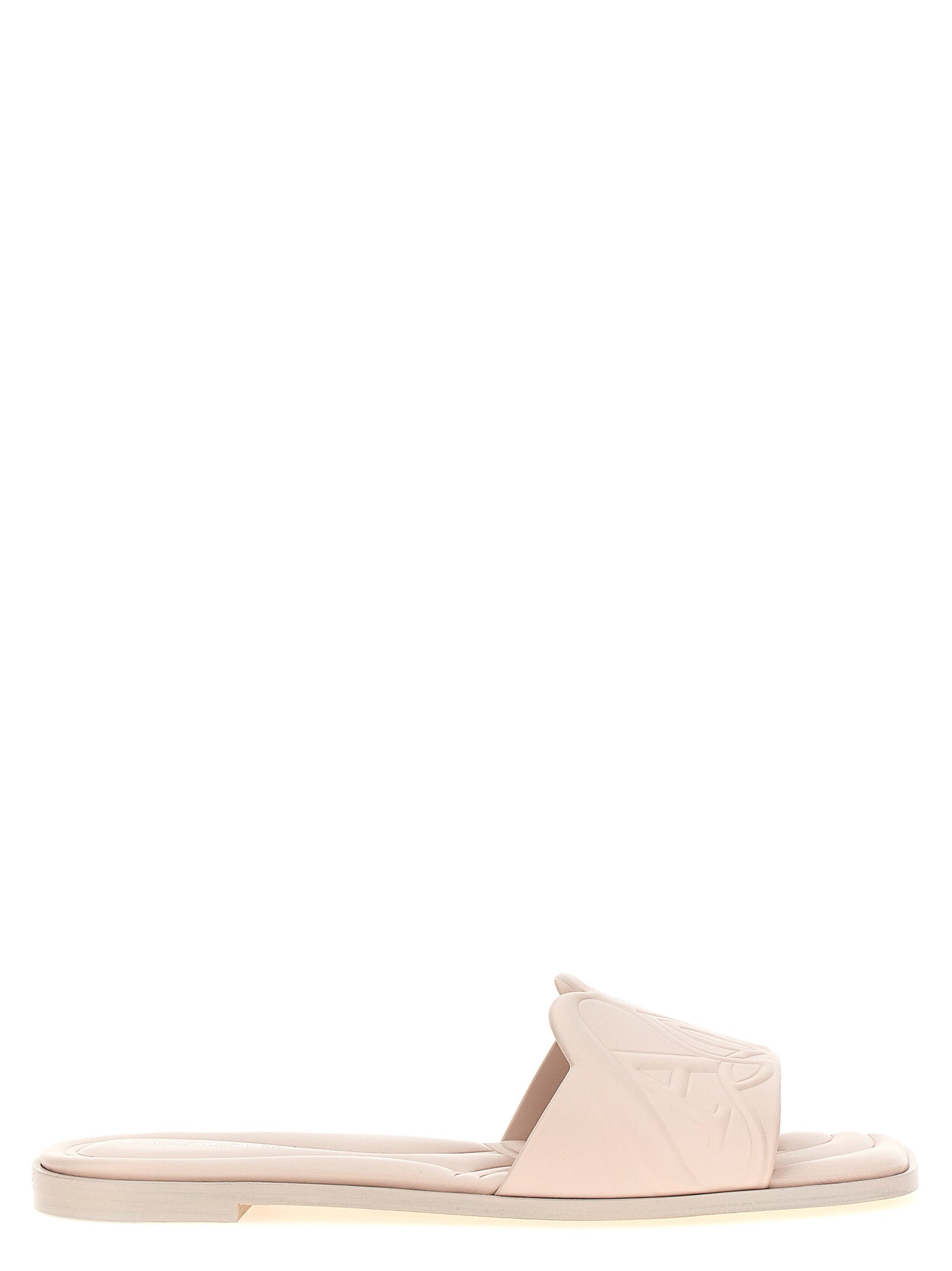 Alexander McQueen Multicolor Calfskin Slides Alexander McQueen