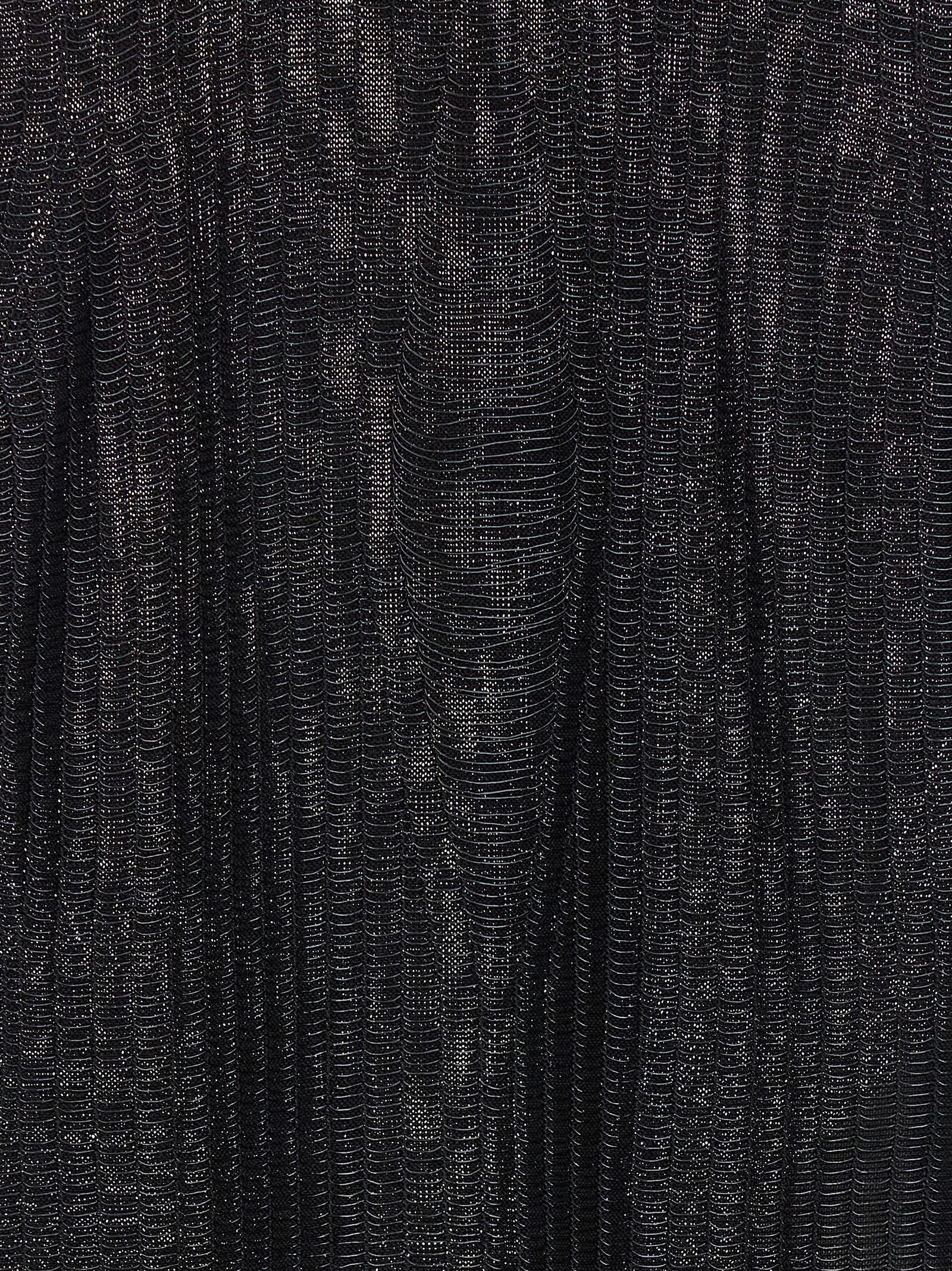 Alexander McQueen Black Viscose Sleeveles T-Shirt Alexander McQueen