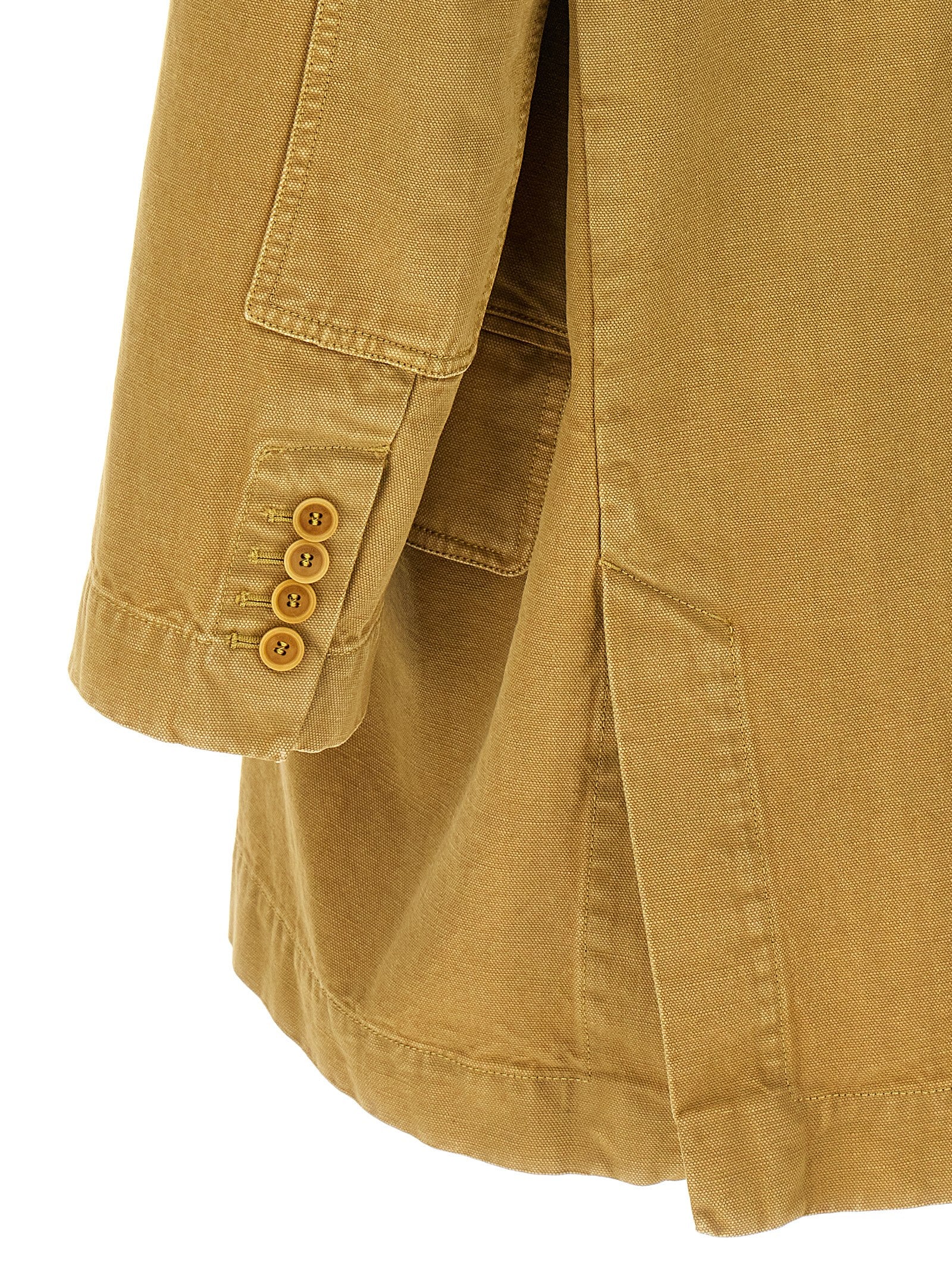 Max Mara Beige Cotton Blazer Max Mara