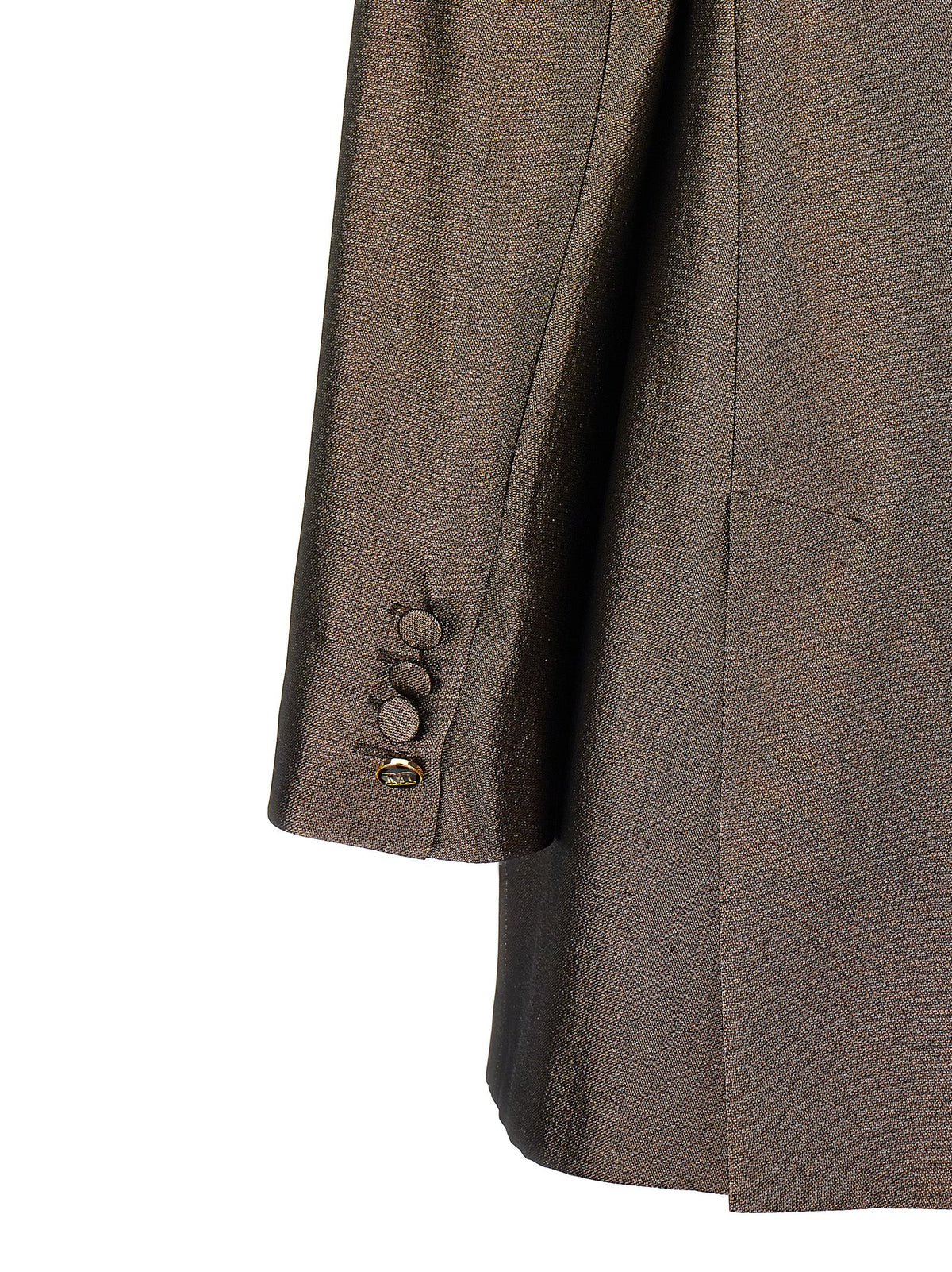 Max Mara Brown Silk Blazer Max Mara