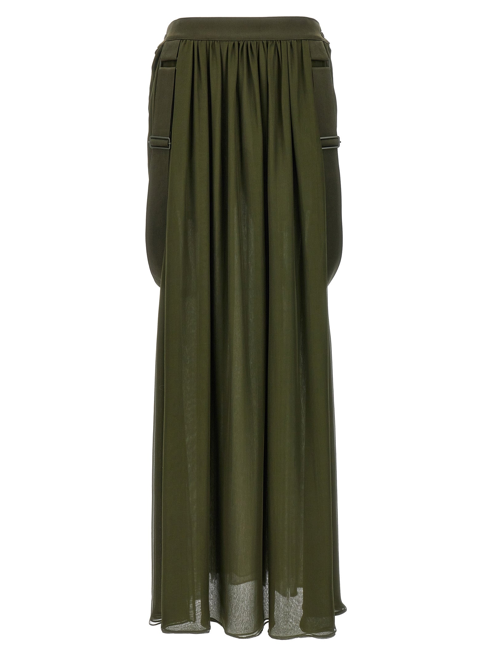 Max Mara Bicolor Silk Mini Skirt Max Mara