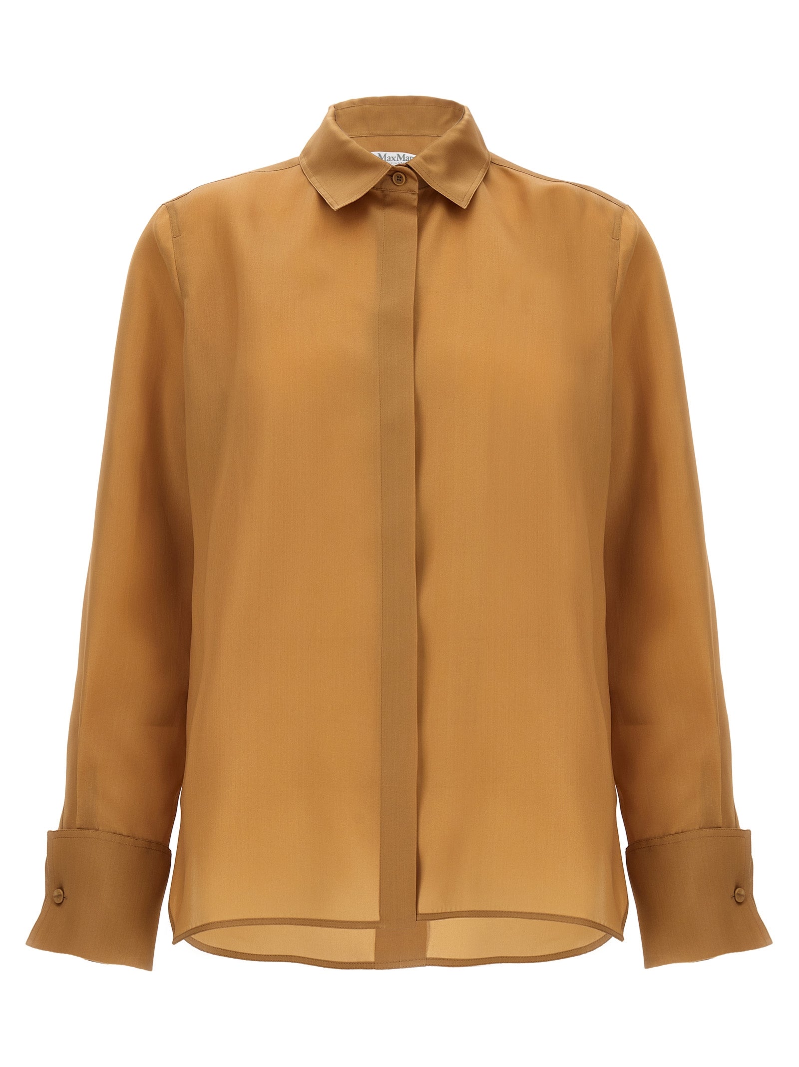 Max Mara Beige Silk Blouse Max Mara