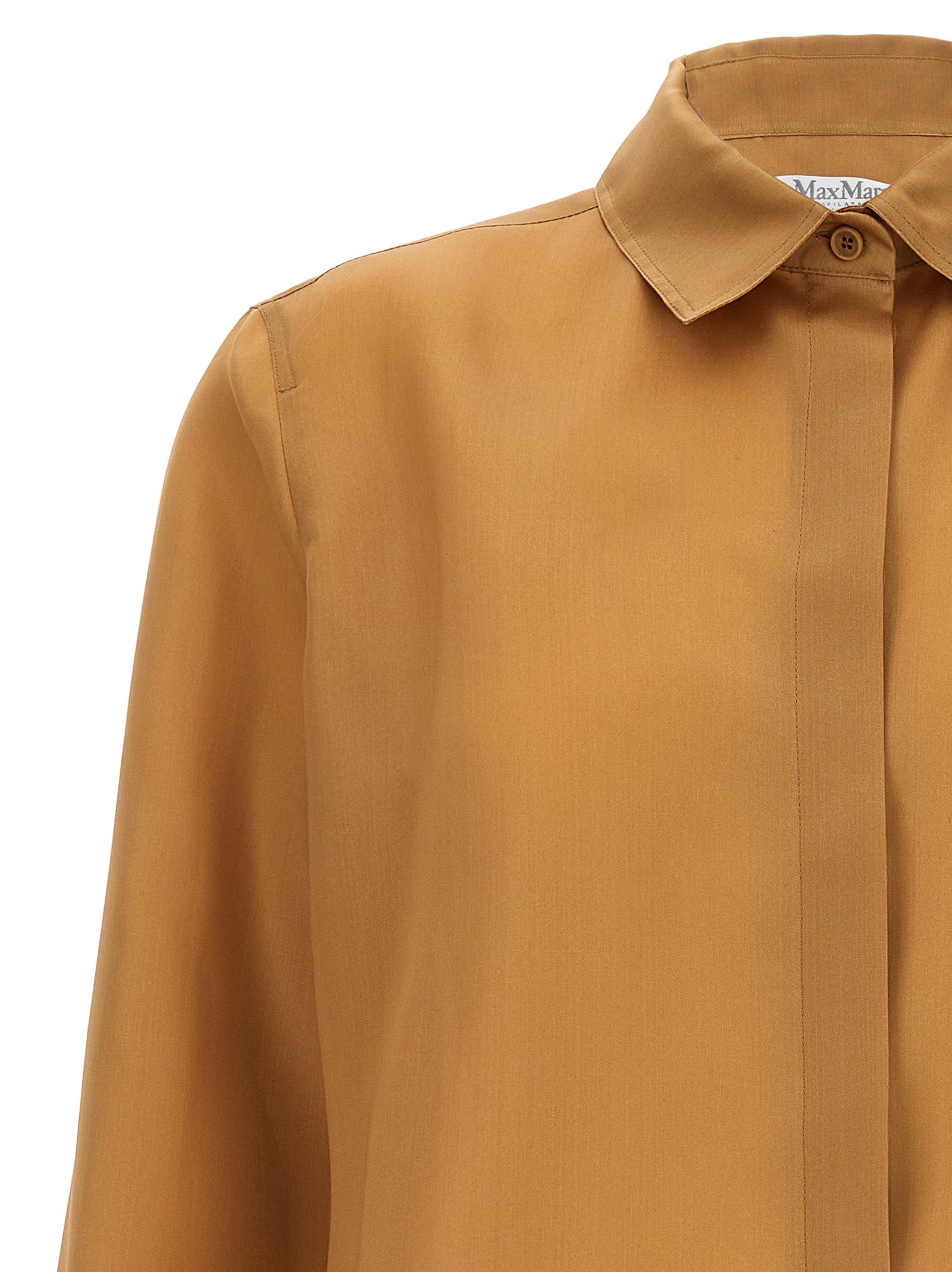 Max Mara Beige Silk Blouse Max Mara