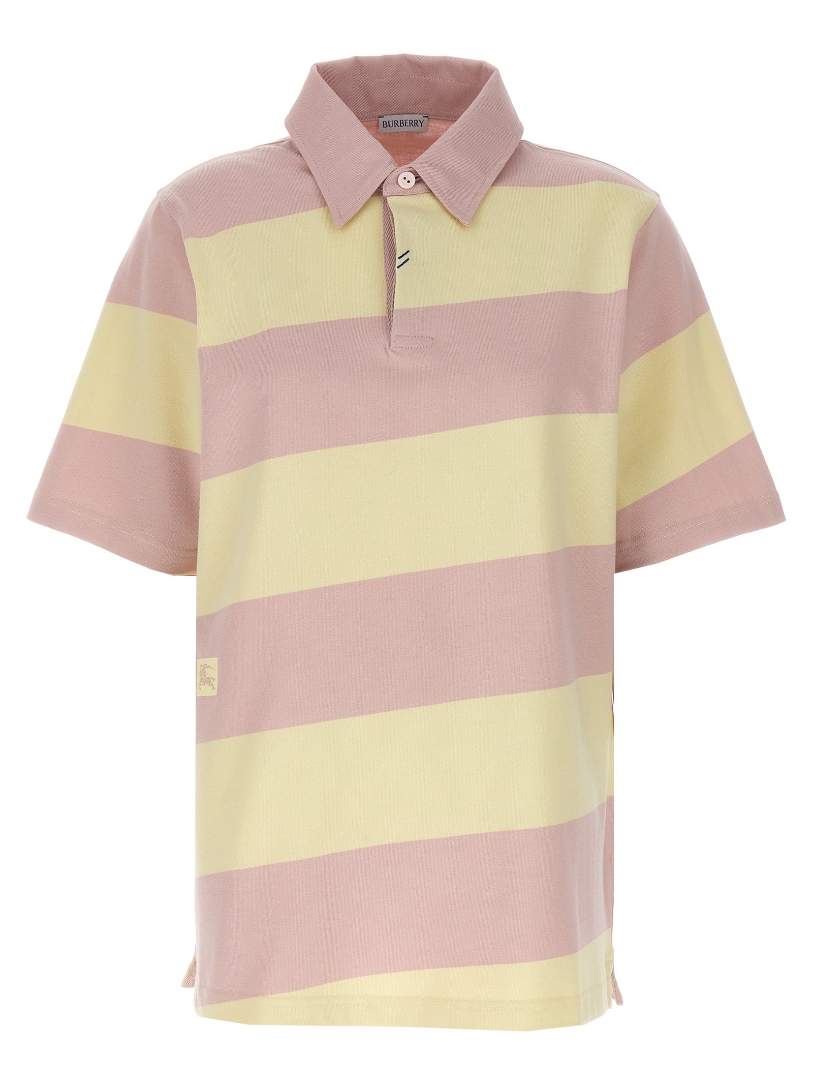 Burberry Multicolor Cotton Polo Shirt Burberry