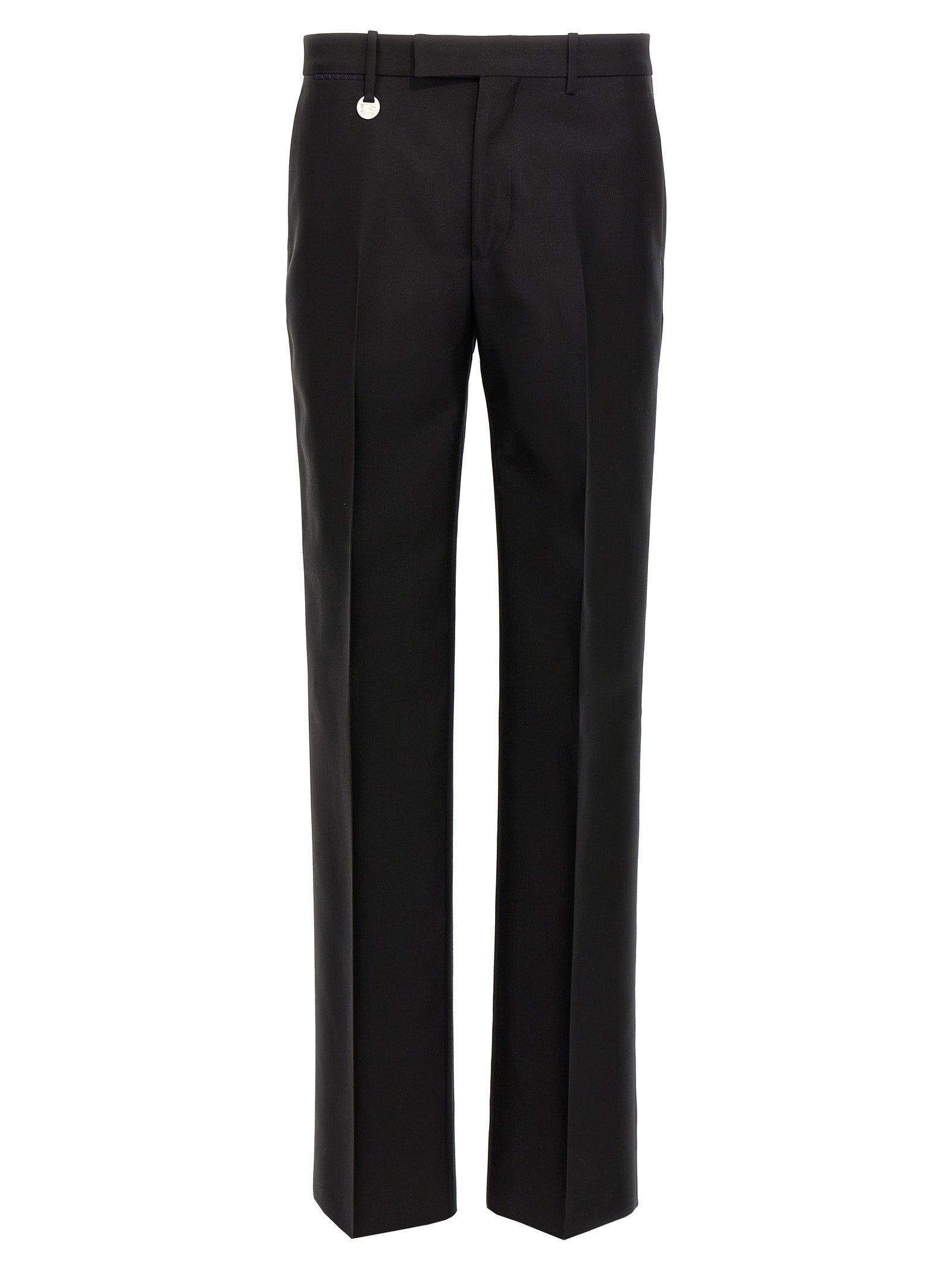 Burberry Black Virgin Wool Dress Pants Burberry