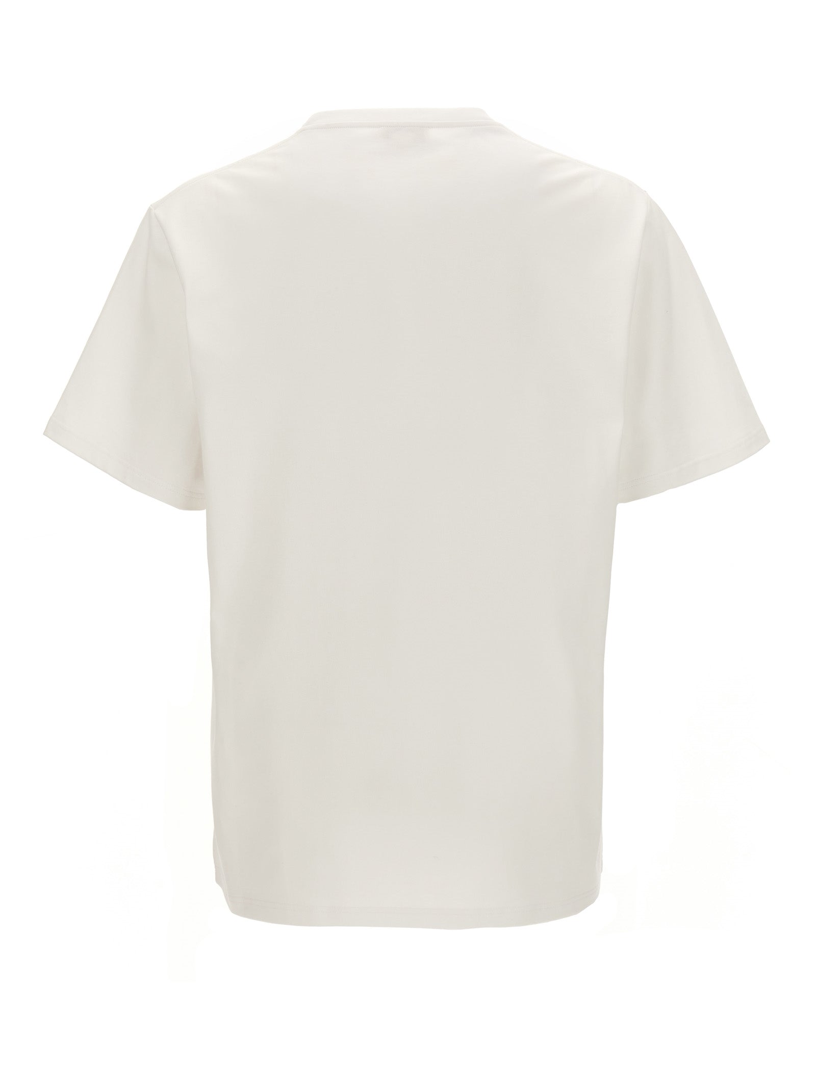 Alexander McQueen Bicolor Cotton T-Shirt Alexander McQueen