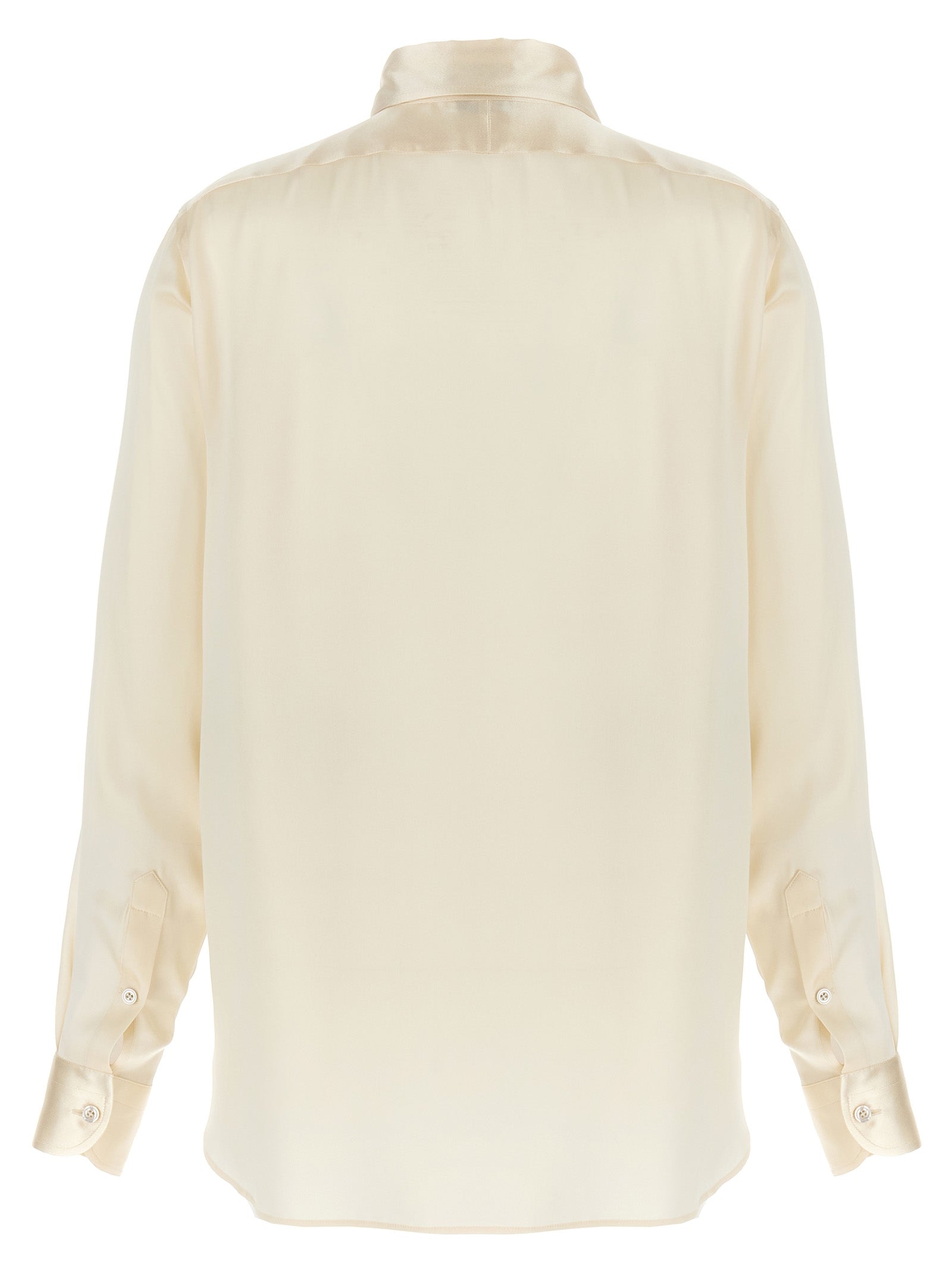 Tom Ford White Silk Blouse Tom Ford