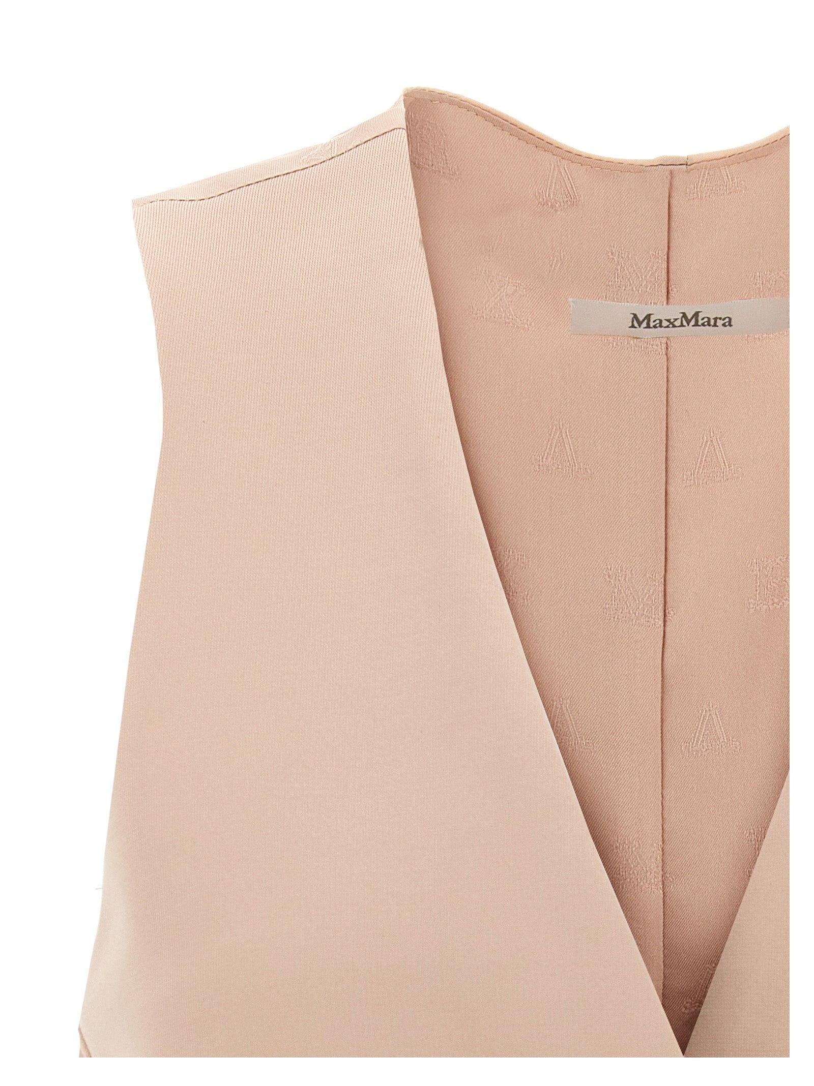 Max Mara Multicolor Acetate Sleeveless Jacket Max Mara