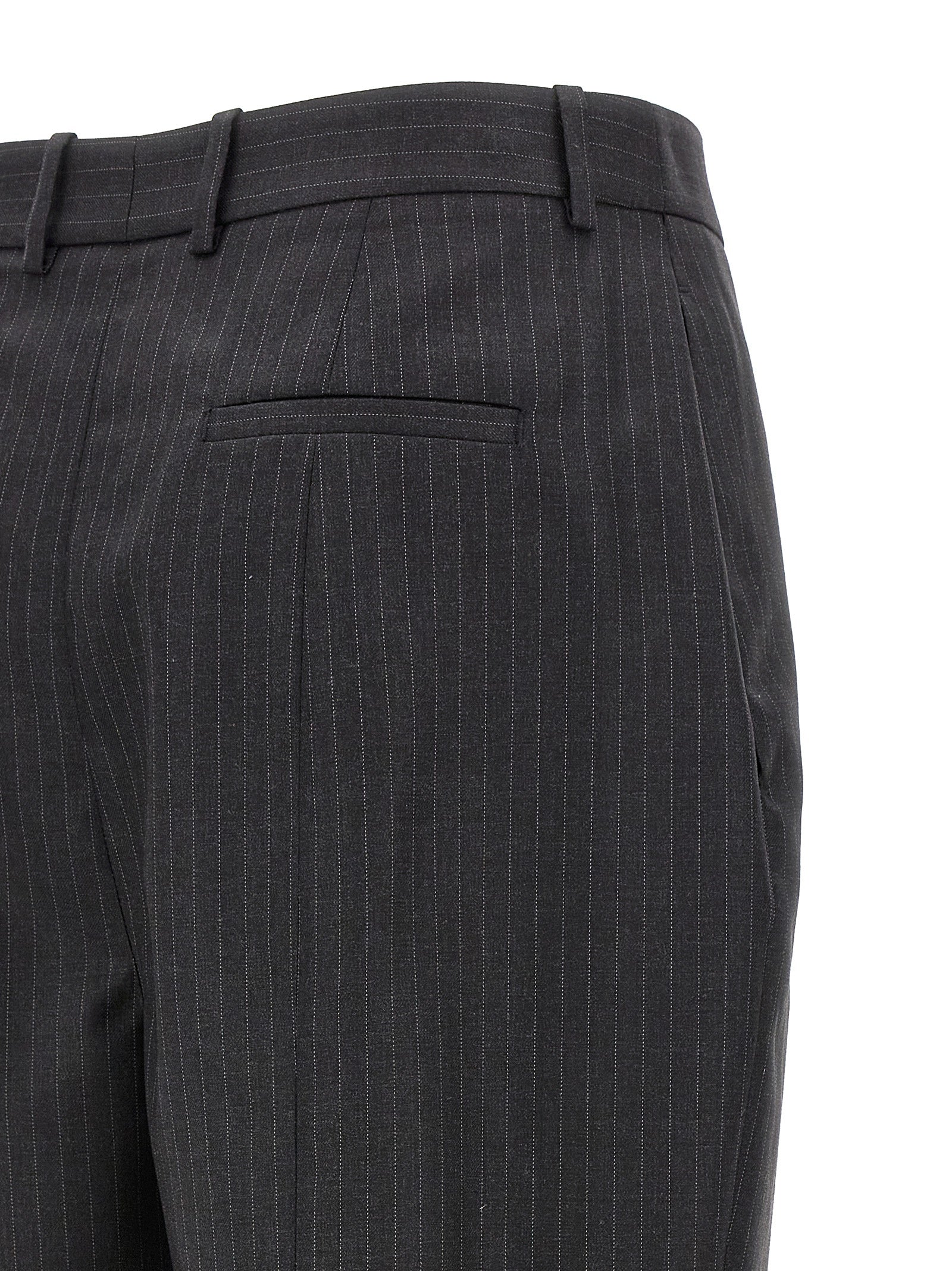 Alexander McQueen Gray Wool Dress Pants Alexander McQueen
