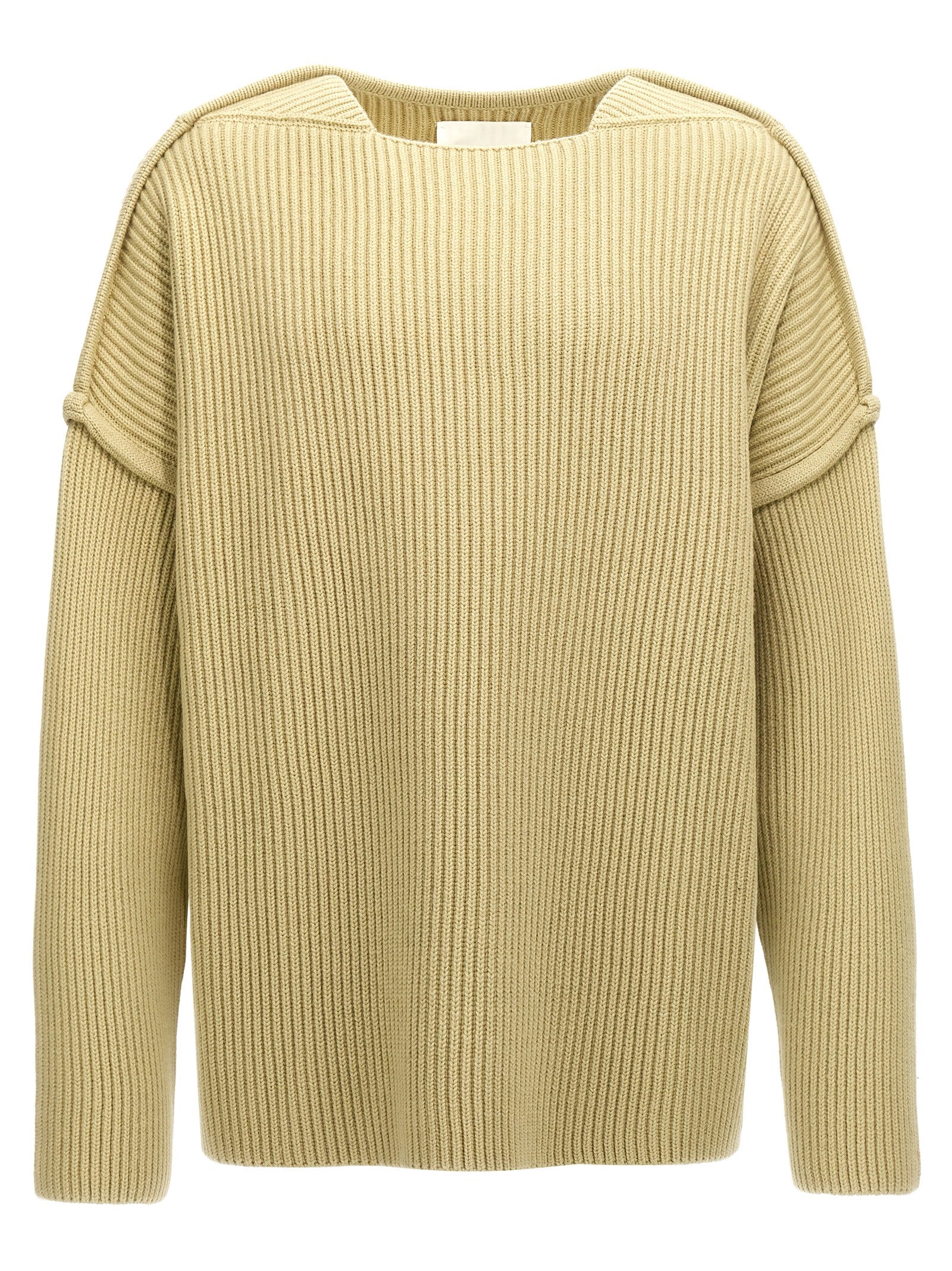 Jil Sander Bicolor Wool Cardigan Jil Sander