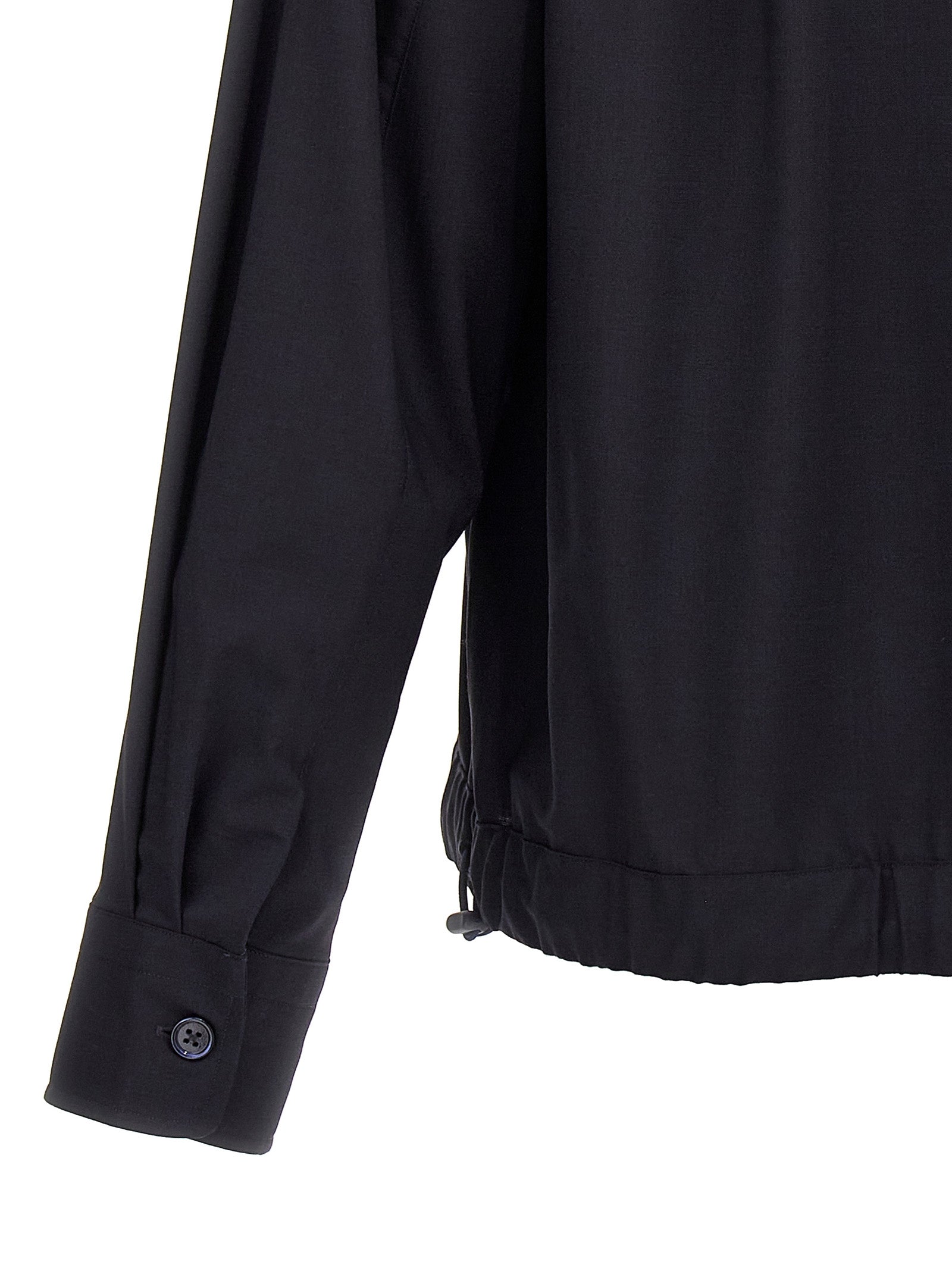 Givenchy Blue Elastane Blouse Givenchy