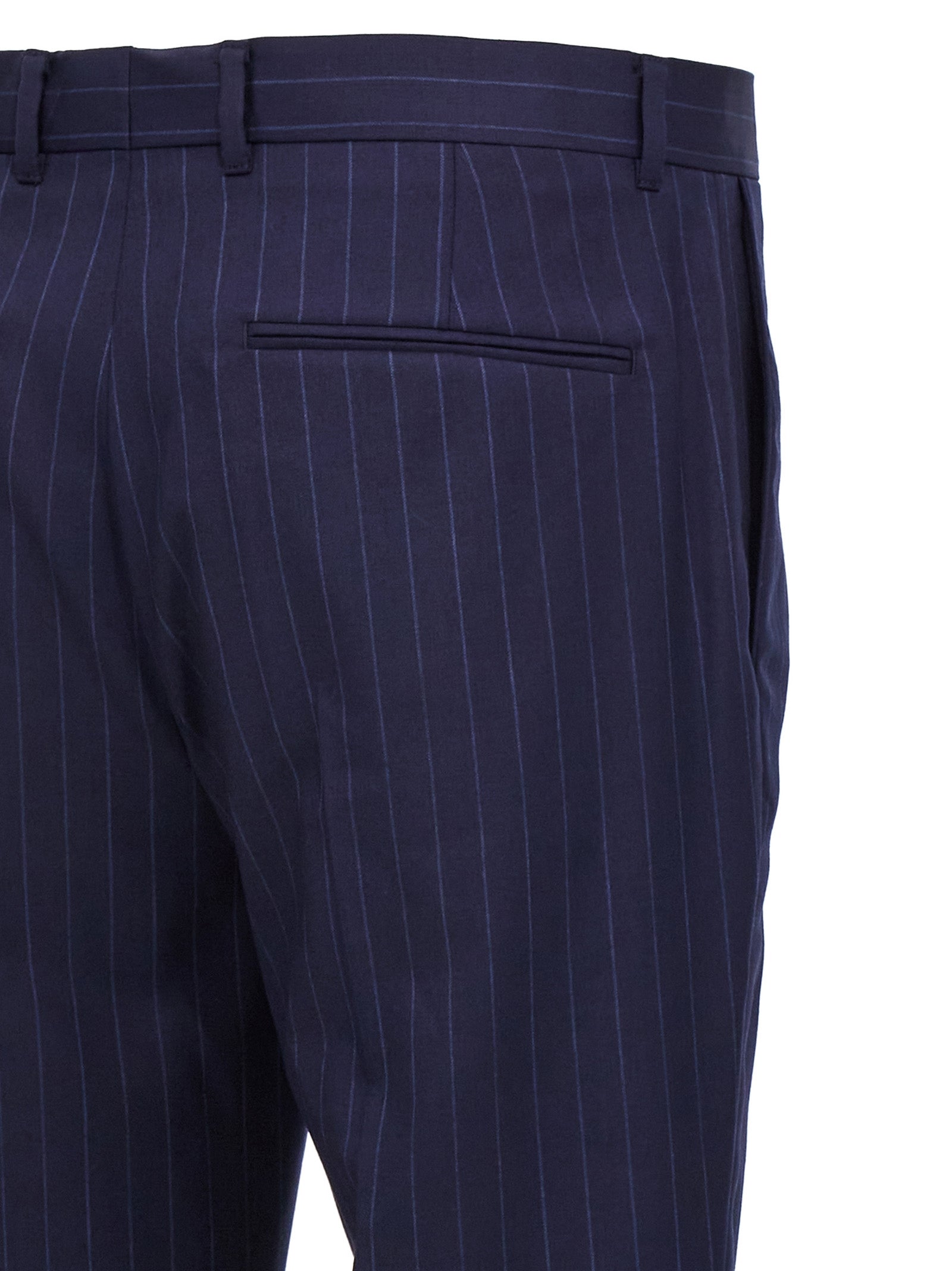 Givenchy Blue Wool Dress Pants Givenchy
