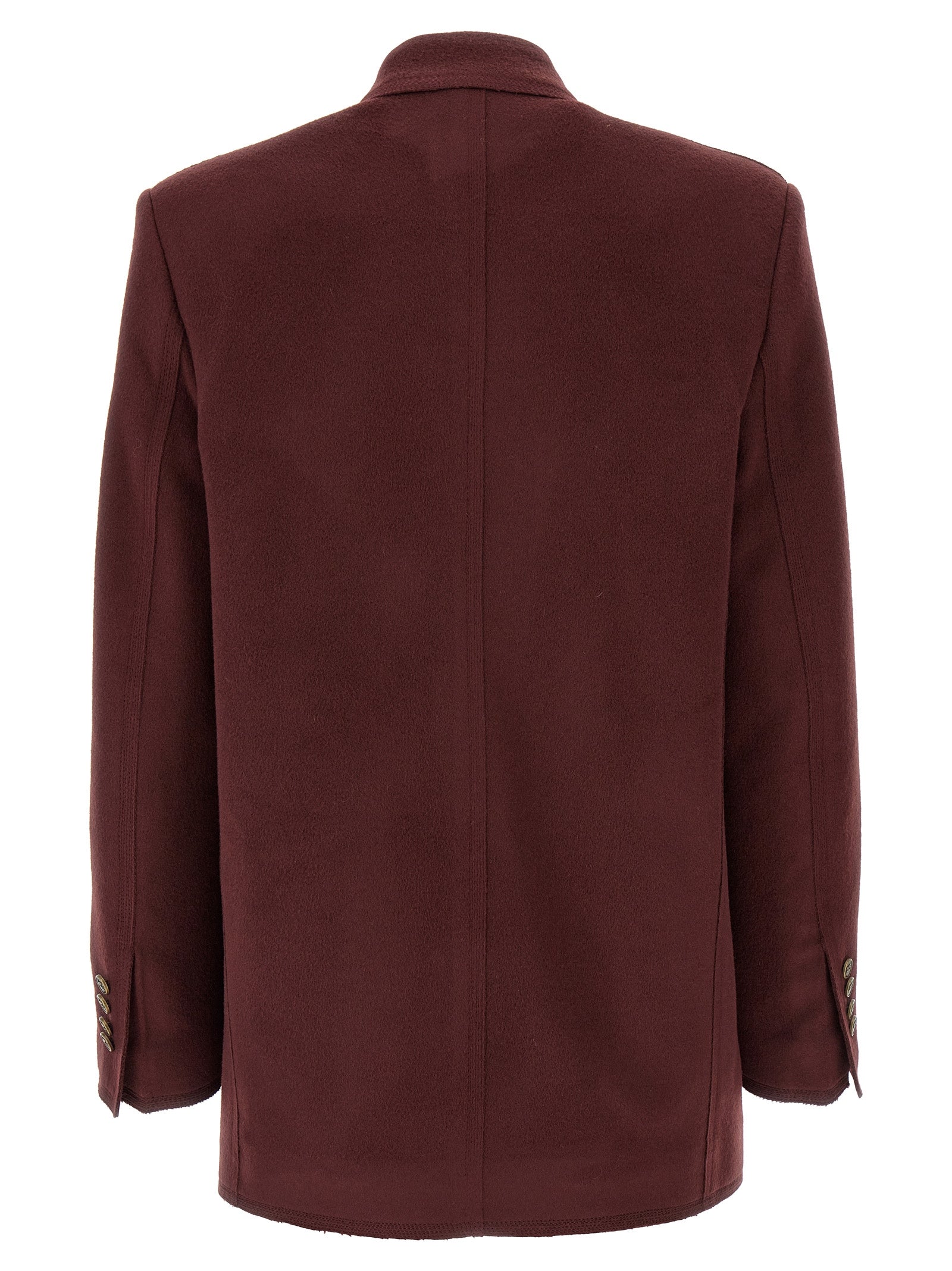 Etro Bordeaux Wool Blazer Etro