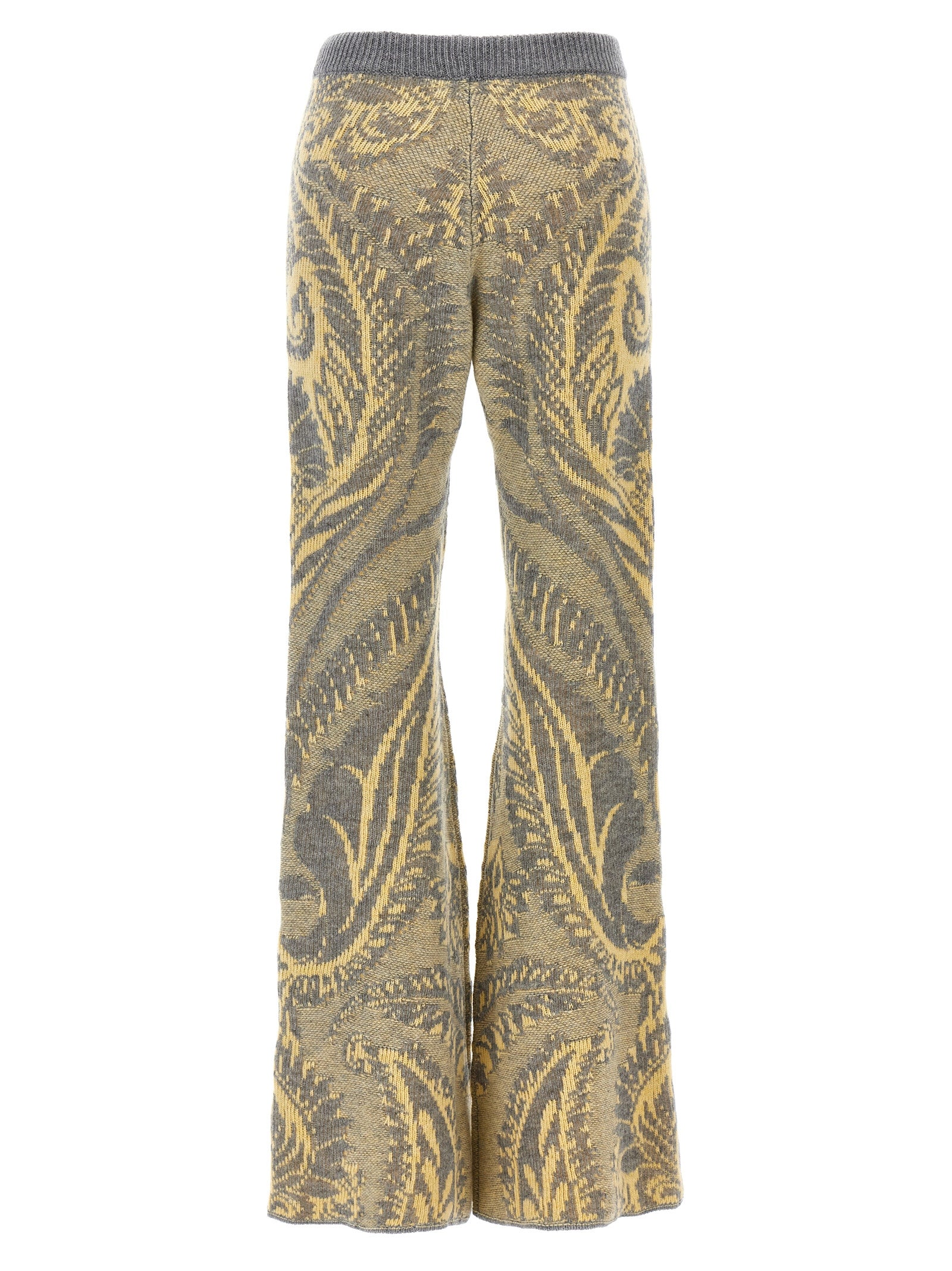 Etro Multicolor Wool Flared Pants Etro