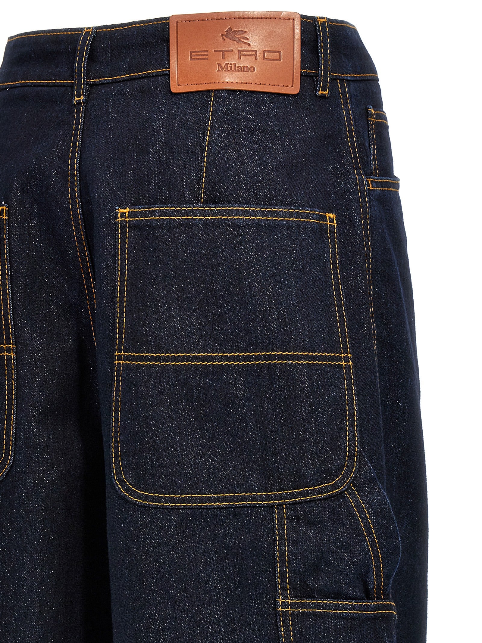 Etro Blue Cotton Jeans Denim Etro