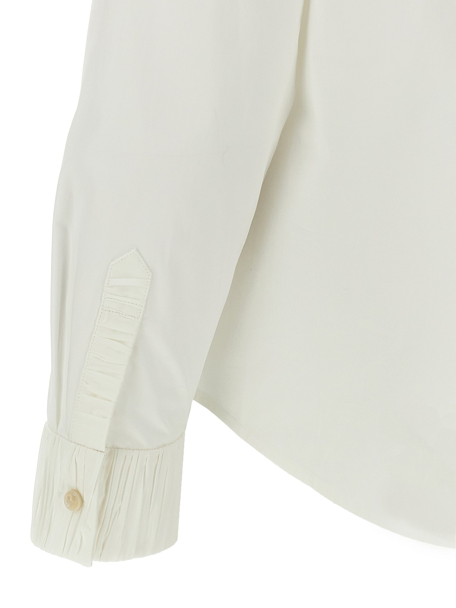 Tory Burch White Cotton Blouse Tory Burch