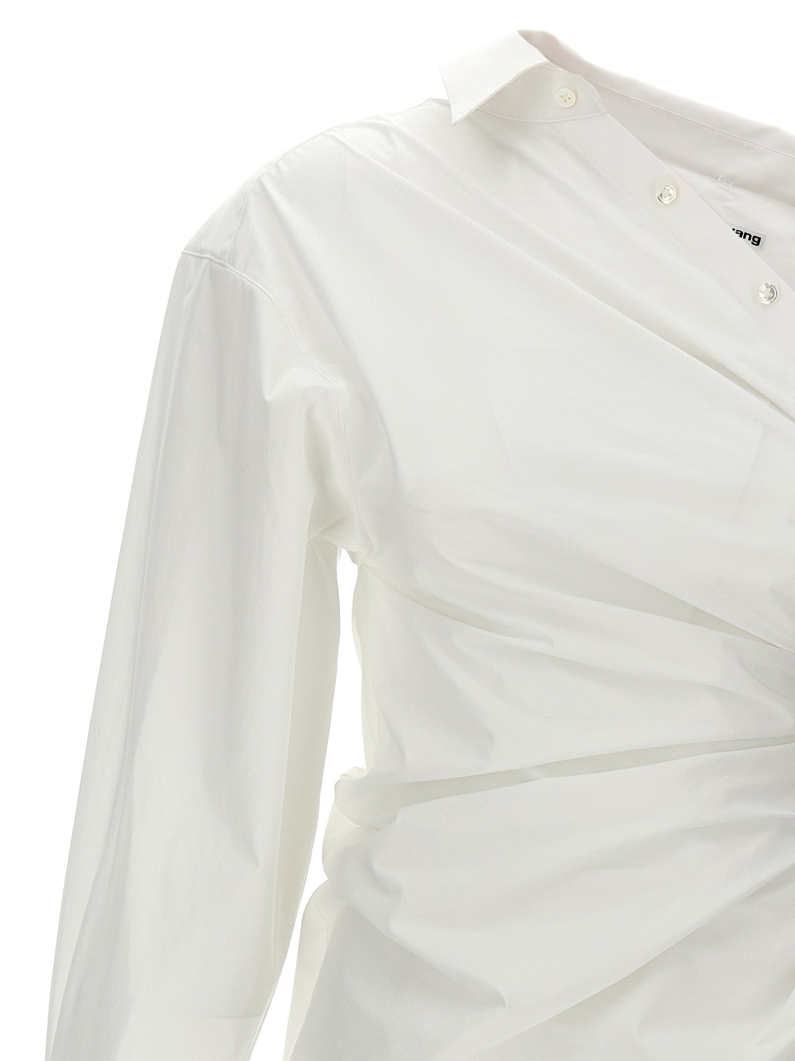 Alexander Wang White Cotton Short Dress Alexander Wang