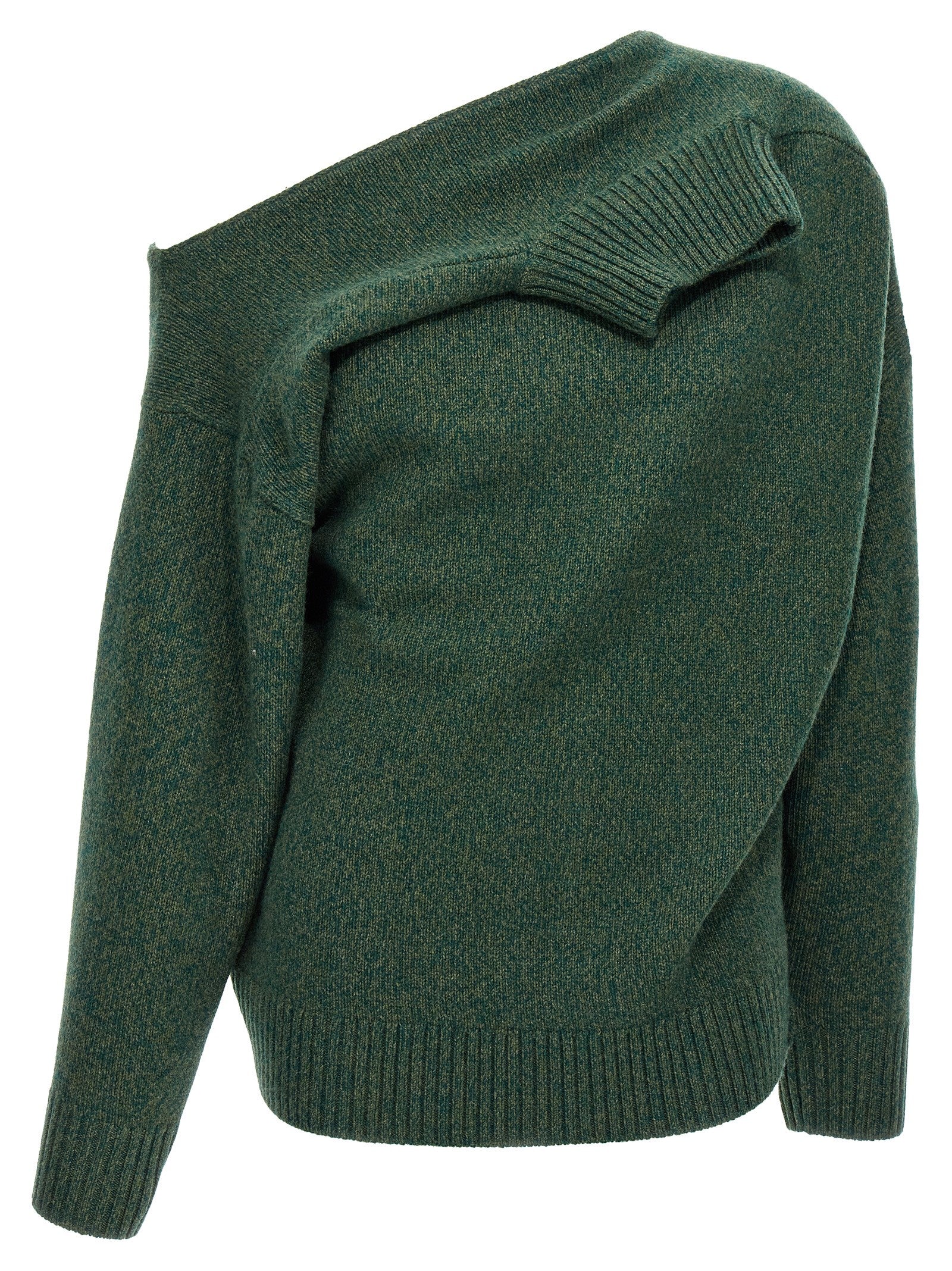 Victoria Beckham Bicolor Wool Cardigan Victoria Beckham