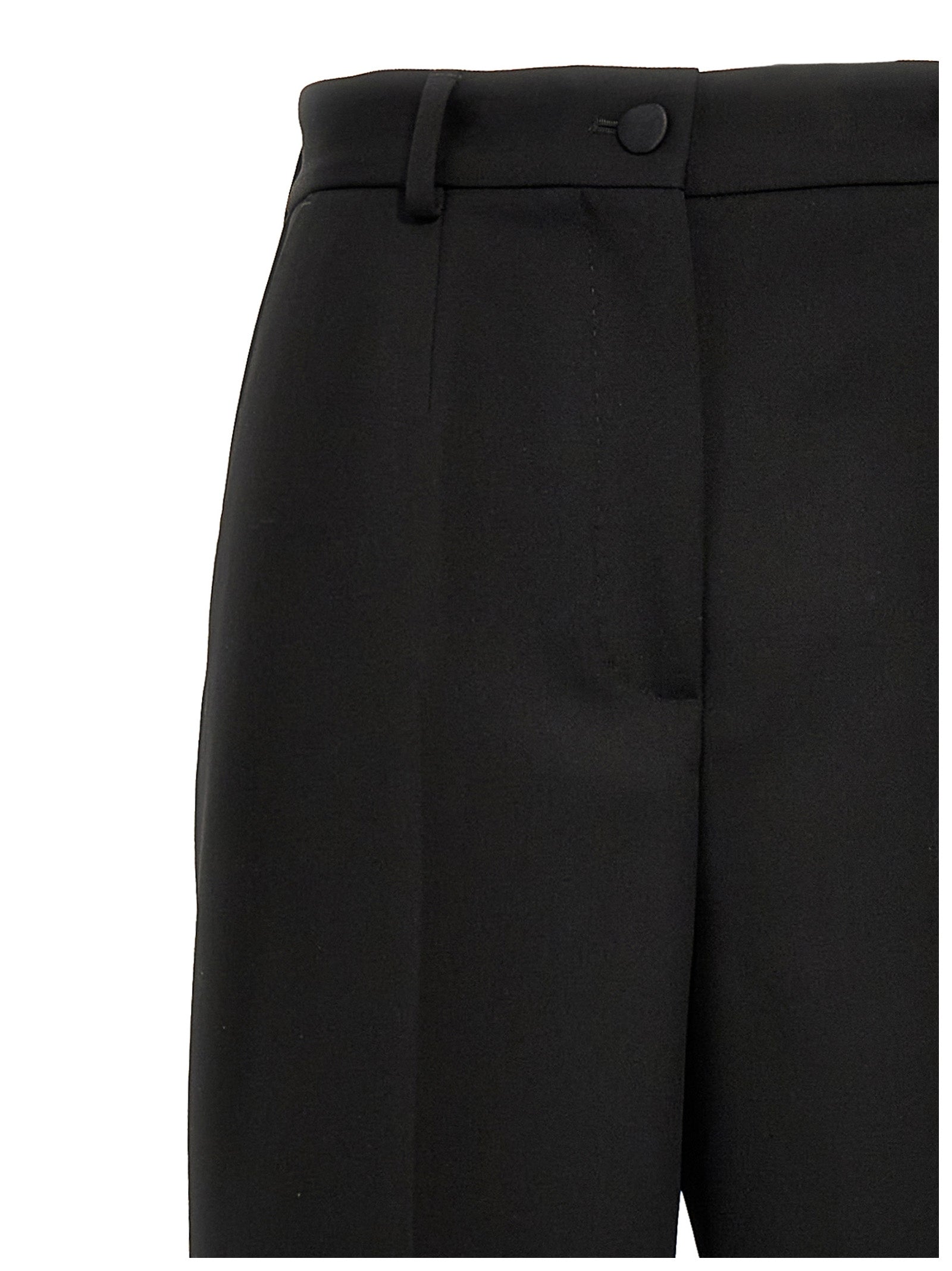 Dolce & Gabbana Black Virgin Wool Tuxedo Dolce & Gabbana