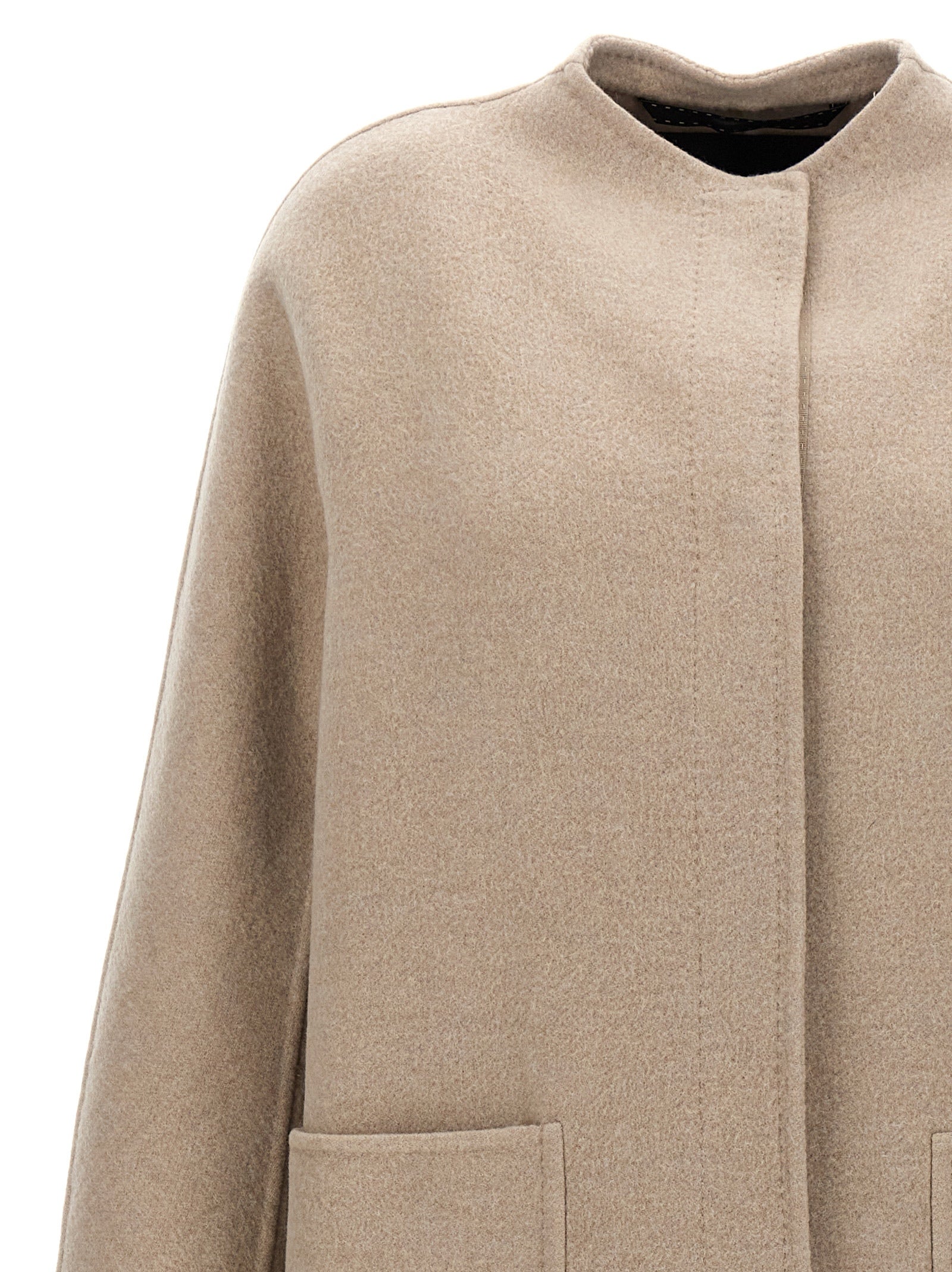 Max Mara Beige Cashmere Coat